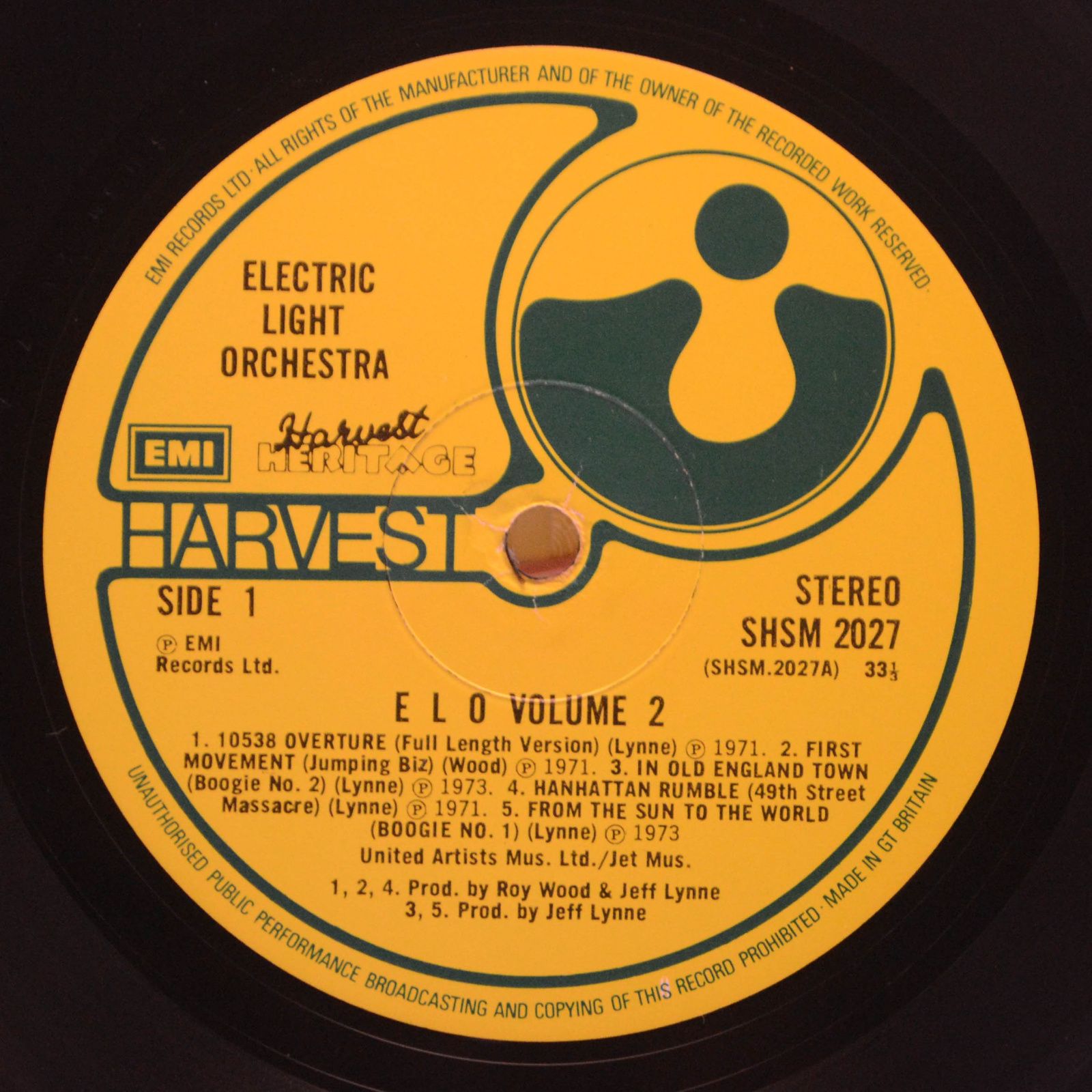 Electric Light Orchestra — The Light Shines On Vol 2 (UK), 1979