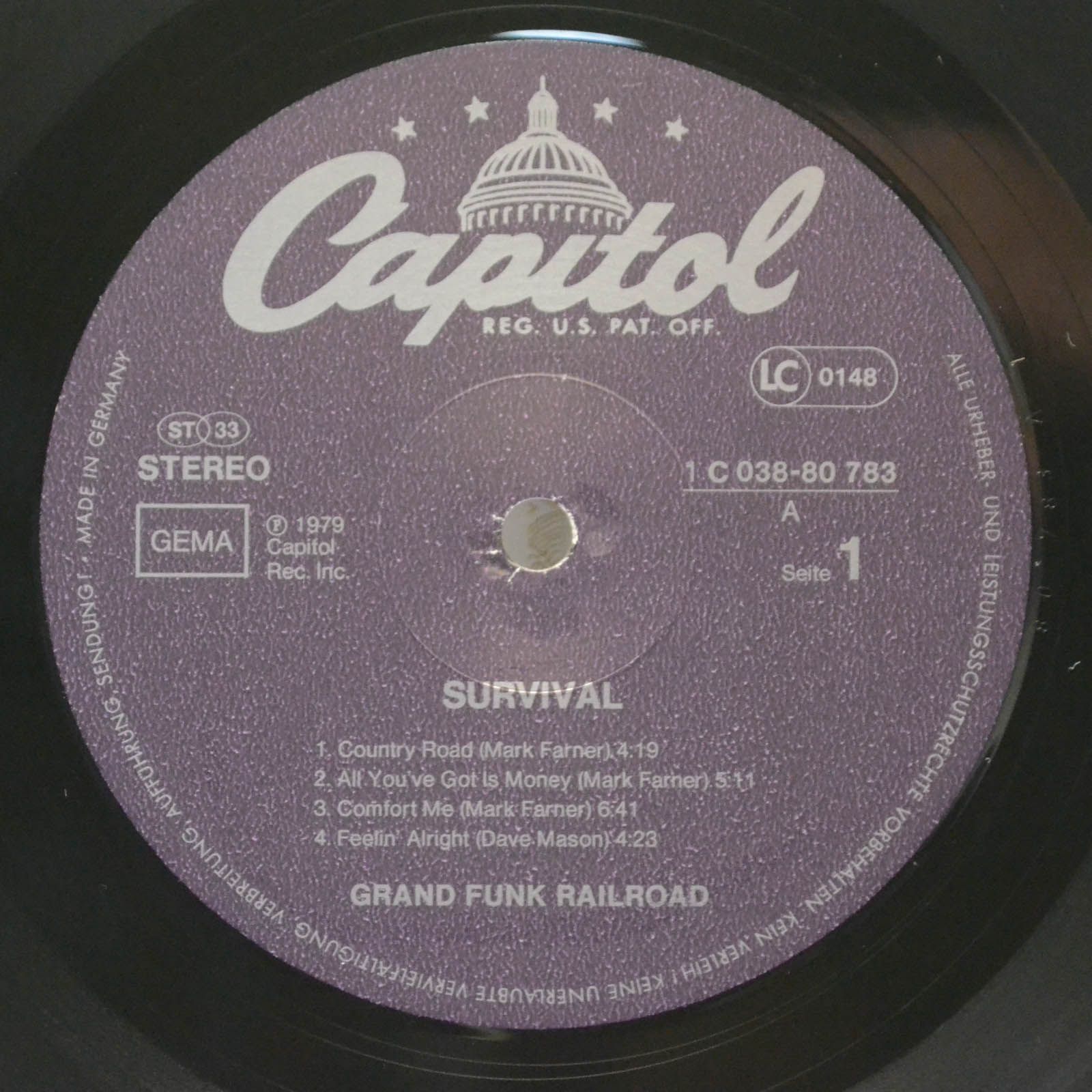 Grand Funk Railroad — Survival, 1971