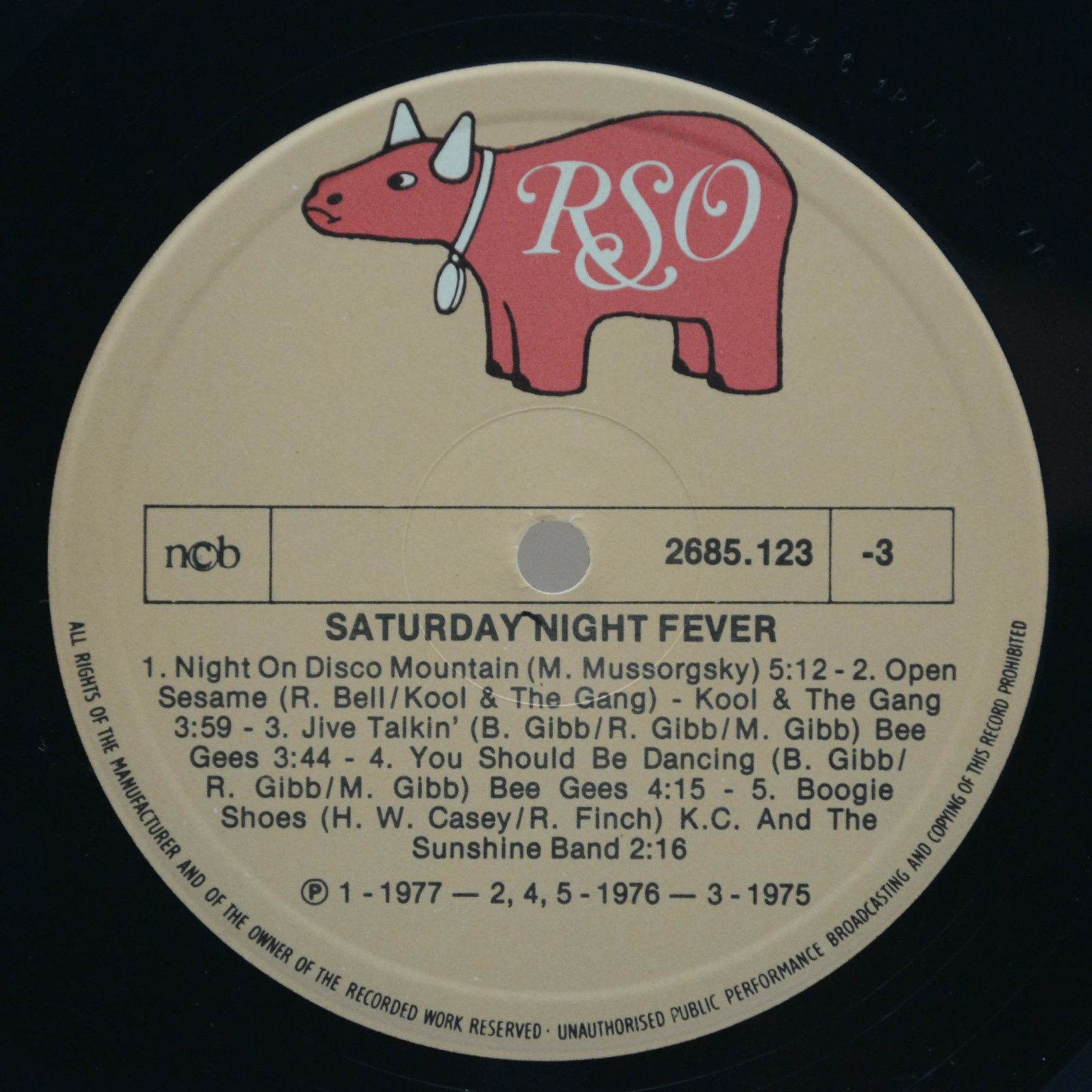 Виниловая пластинка Various — Saturday Night Fever (The Original Movie Sound Track) (2LP), 1978
