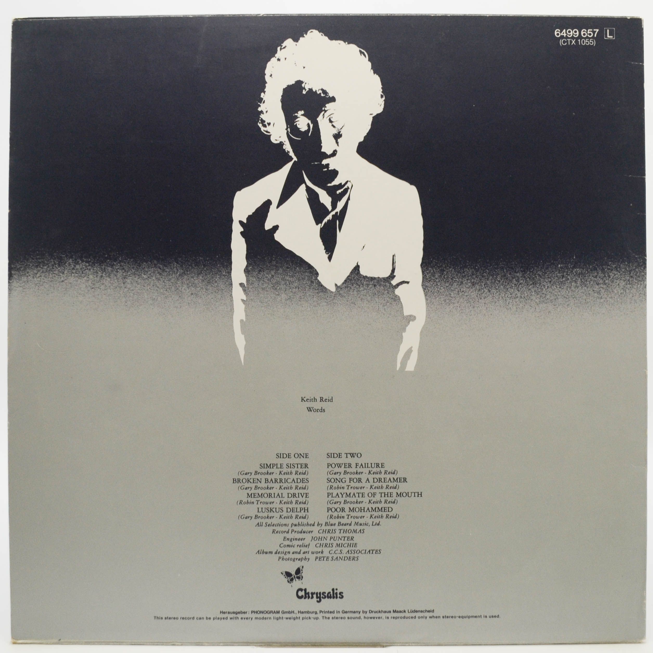 Procol Harum — Broken Barricades, 1971