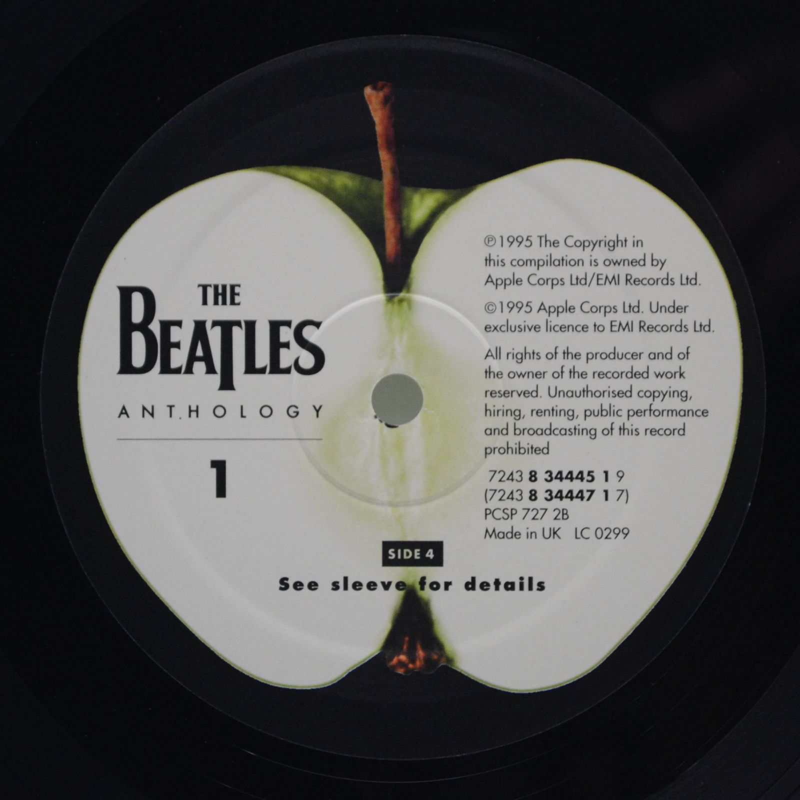 Beatles — Anthology 1 (3LP), 1995