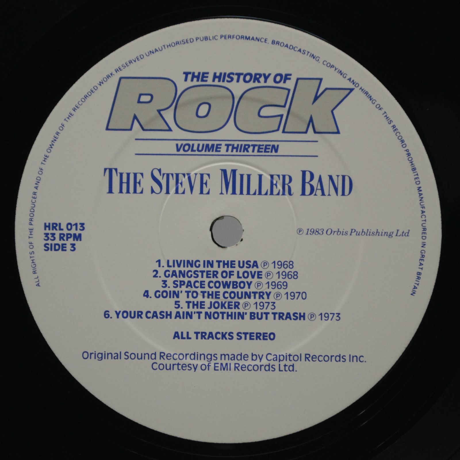 Mamas & The Papas / The Lovin' Spoonful / The Steve Miller Band / The Byrds — The History Of Rock (Volume Thirteen) (2LP, UK), 1983
