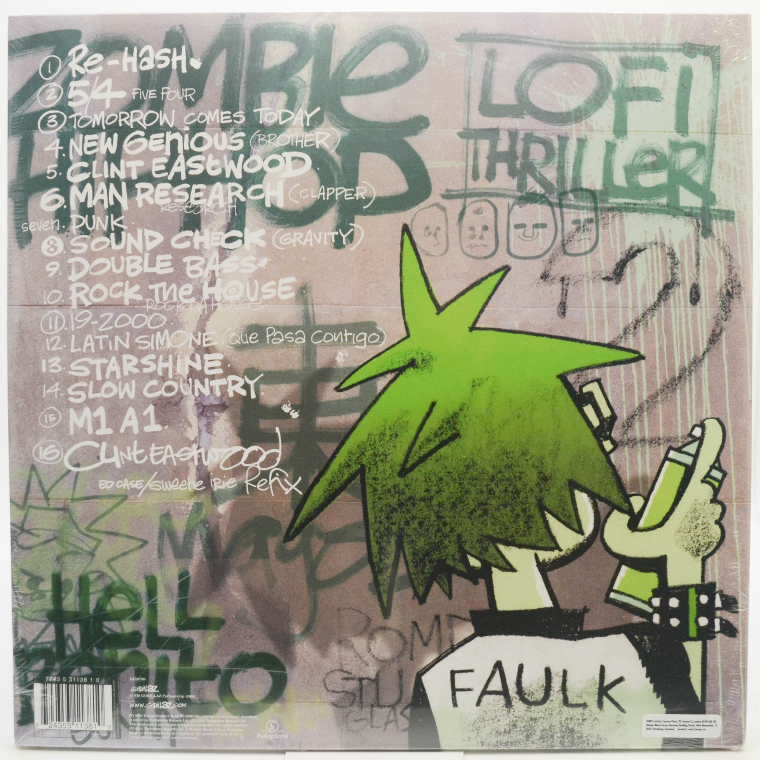 Gorillaz — Gorillaz (2LP), 2001