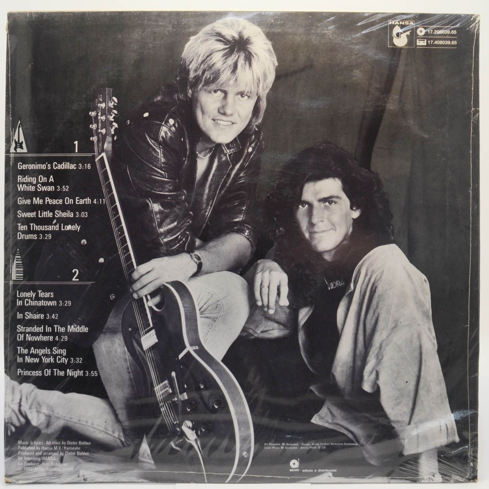 Modern Talking — In The Middle Of Nowhere - The 4th Album, 1986
