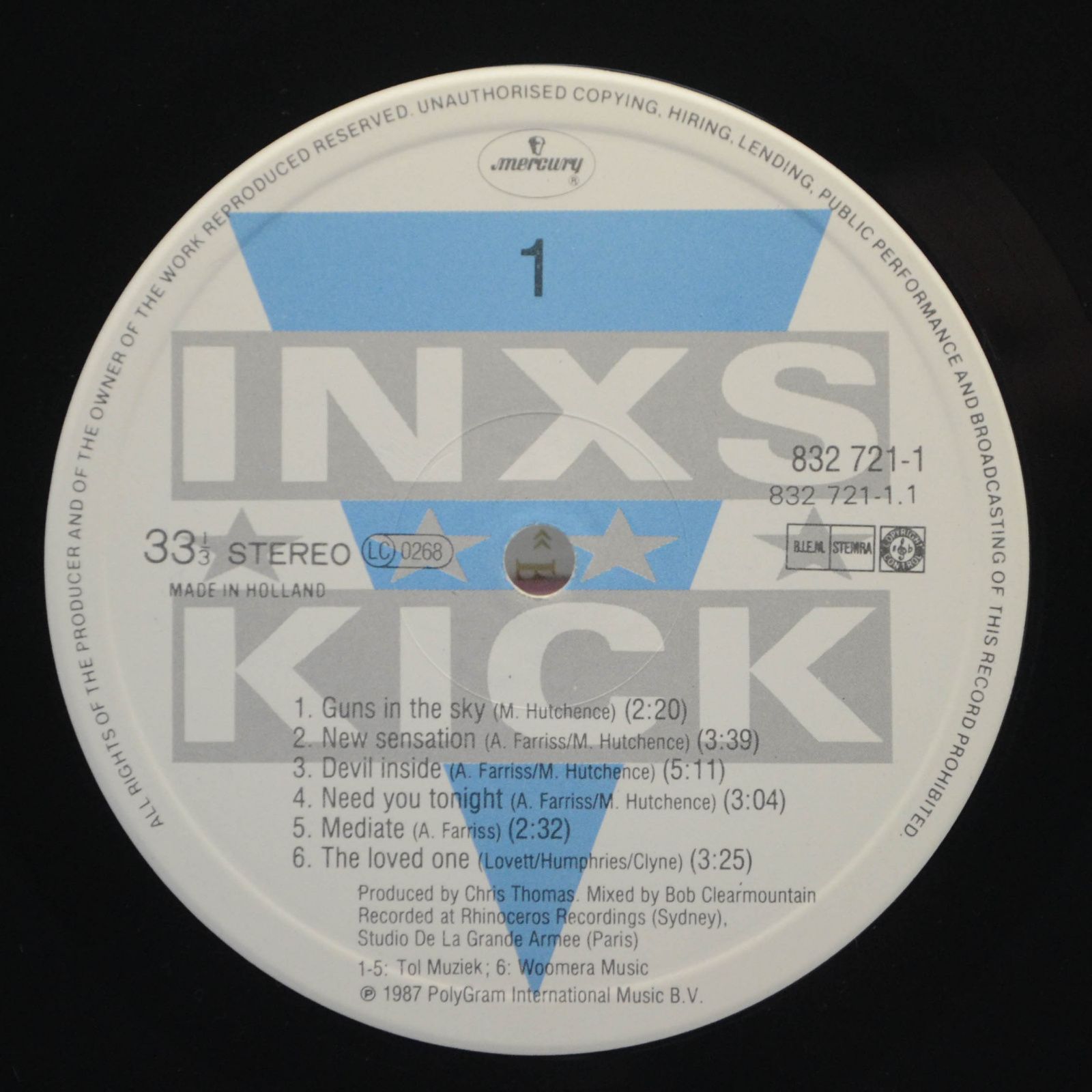 INXS — Kick, 1987