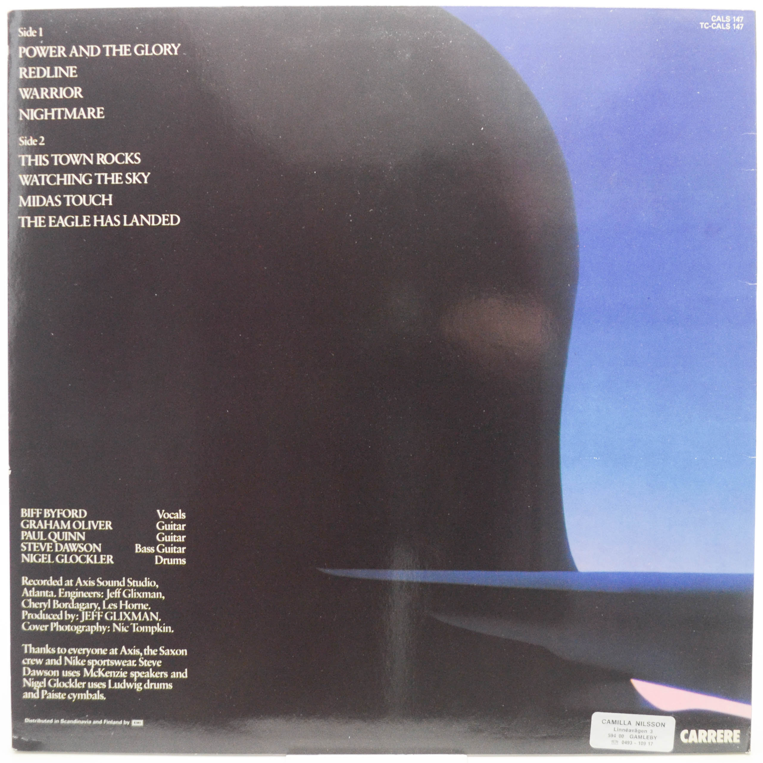 Saxon — Power & The Glory, 1983