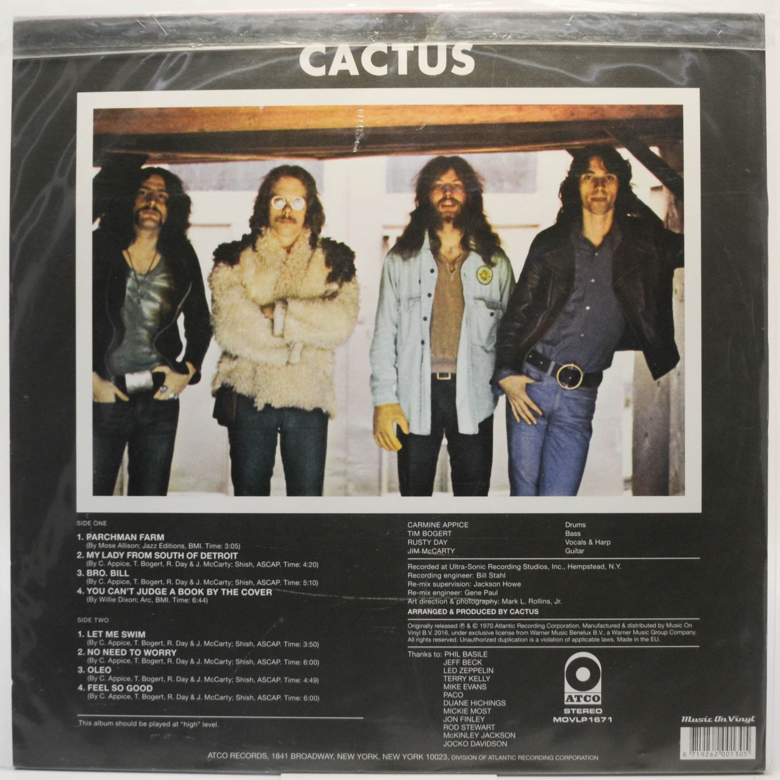 Cactus — Cactus, 1970
