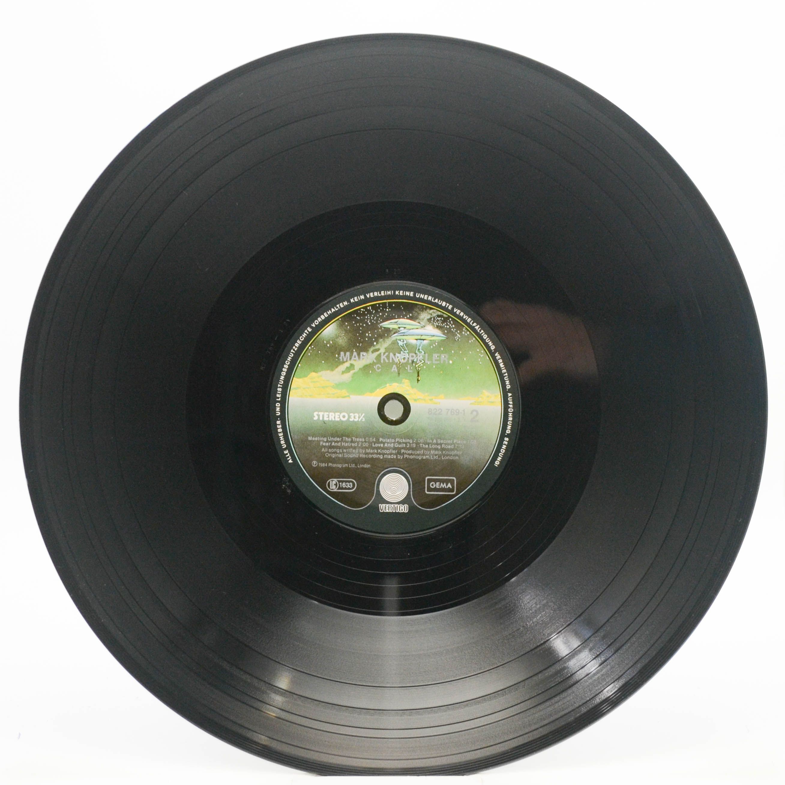 Mark Knopfler — Music By Mark Knopfler From The Film Cal, 1984