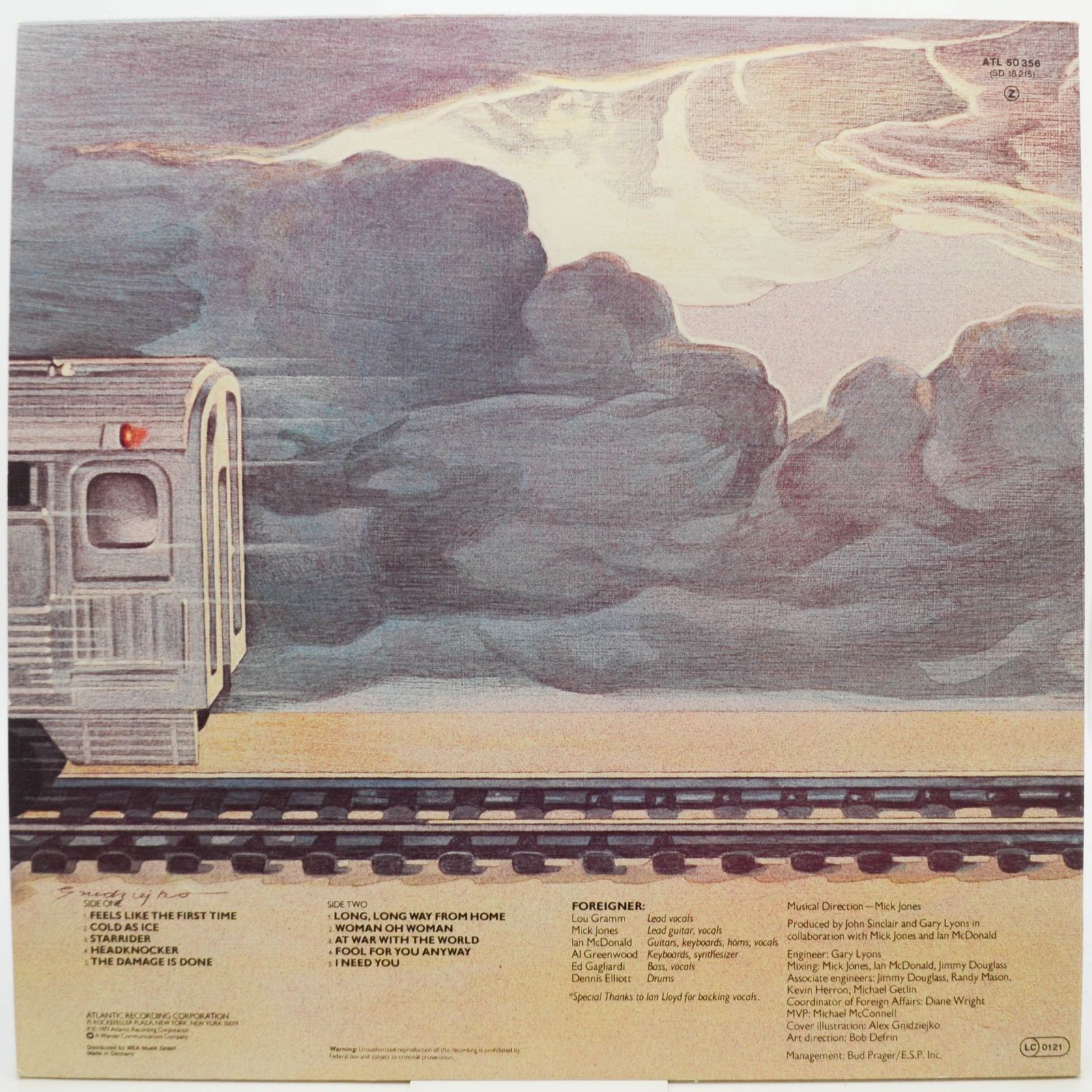 Foreigner — Foreigner, 1977