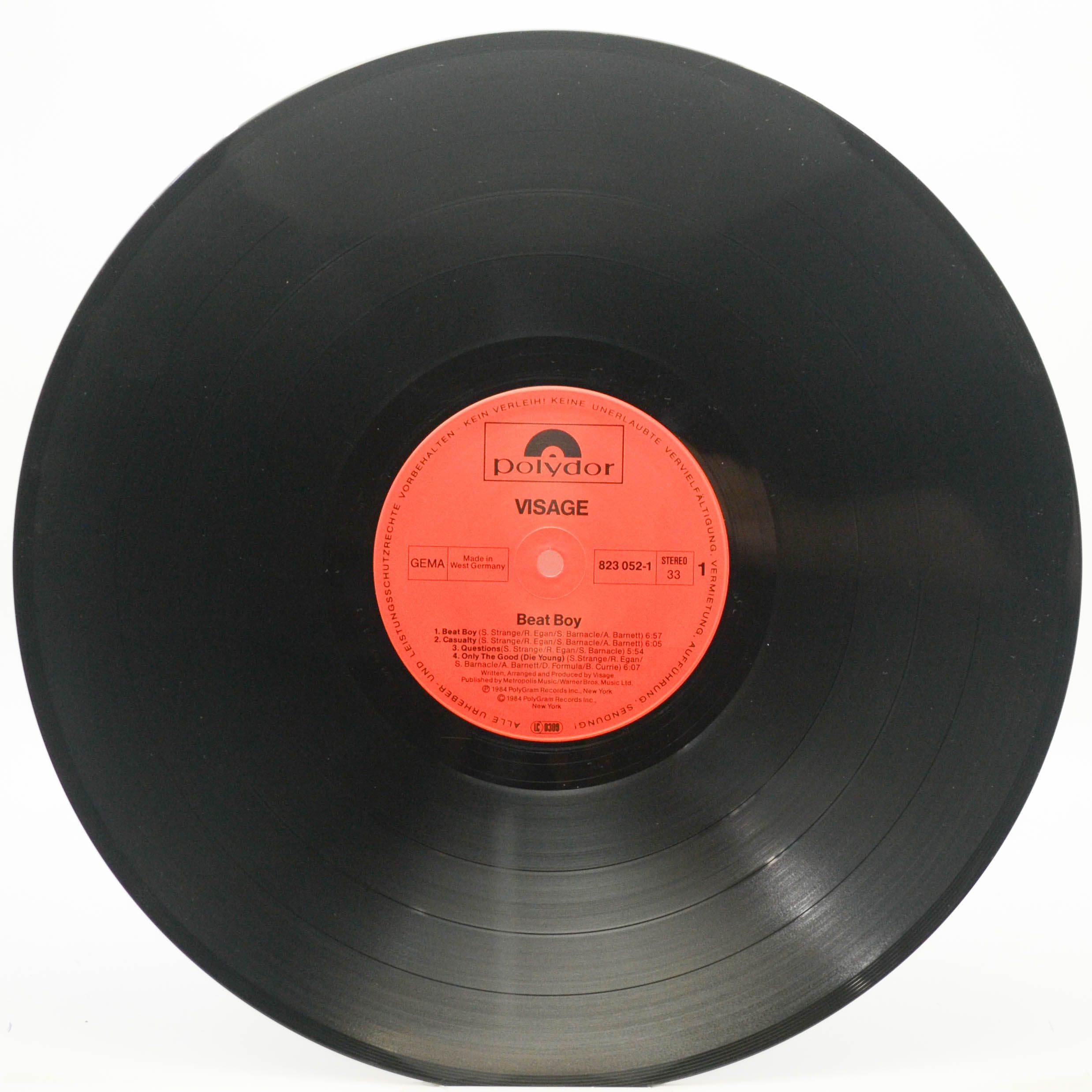 Visage — Beat Boy, 1984