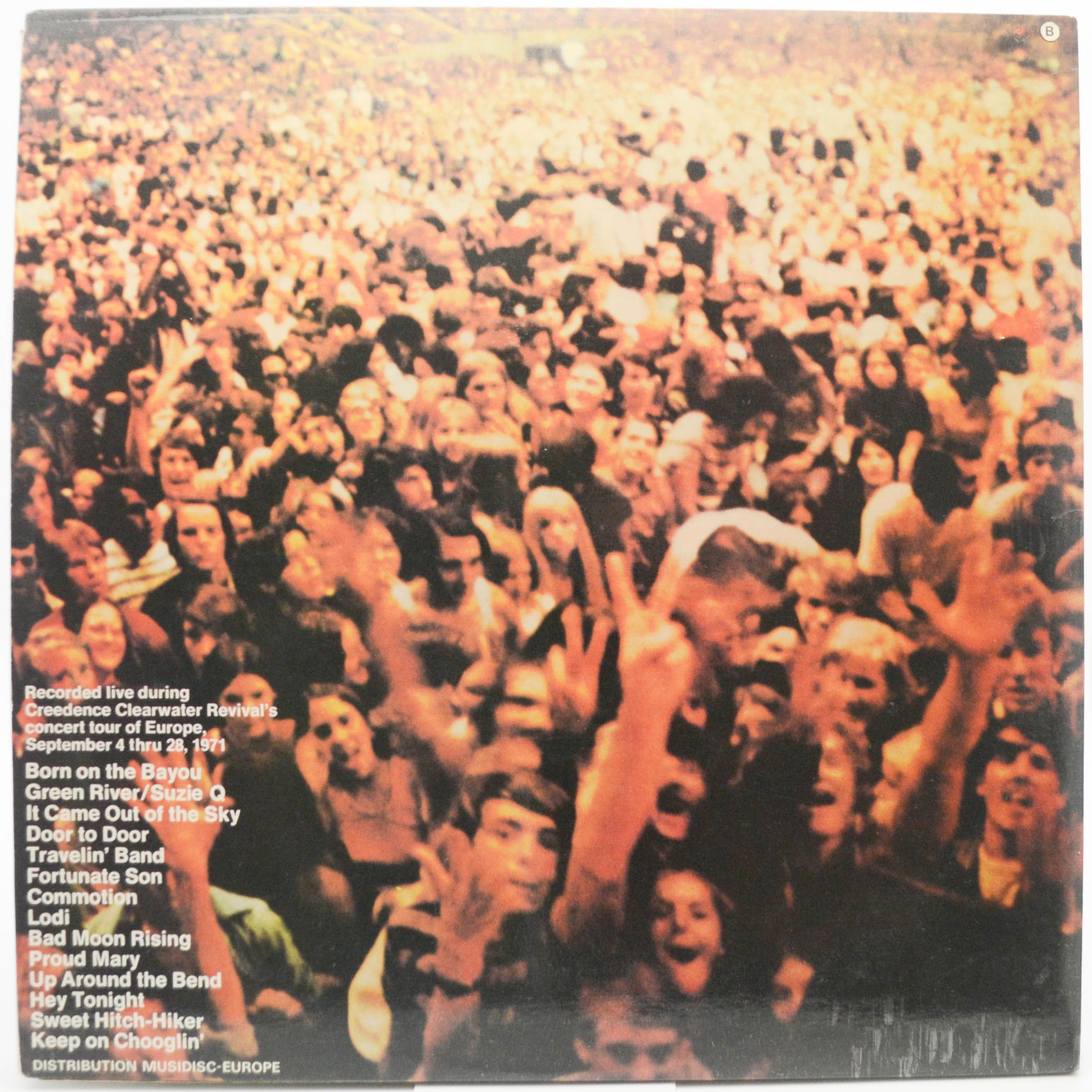Creedence Clearwater Revival — Live In Europe (2LP), 1973