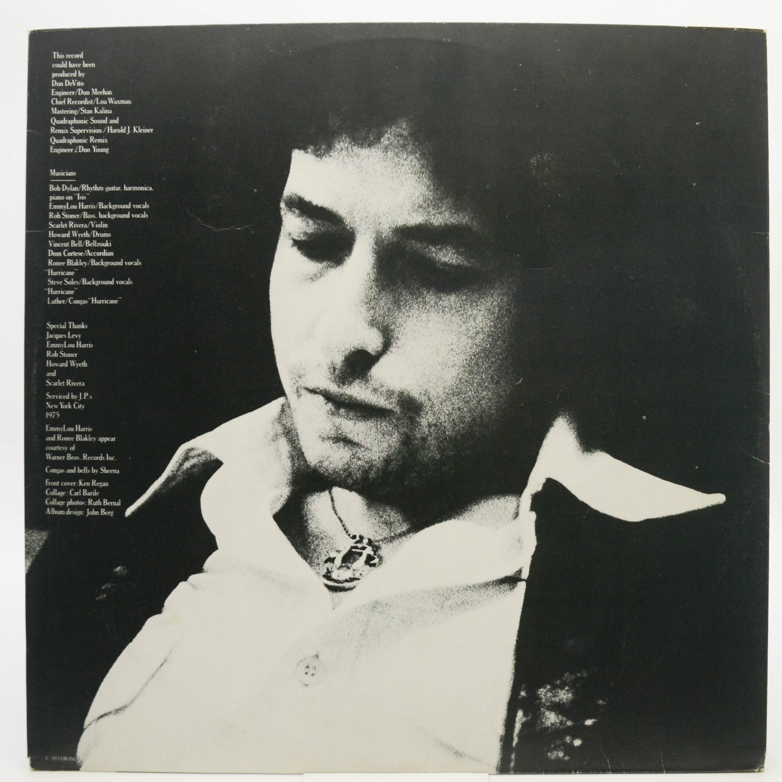 Bob Dylan — Desire, 1976
