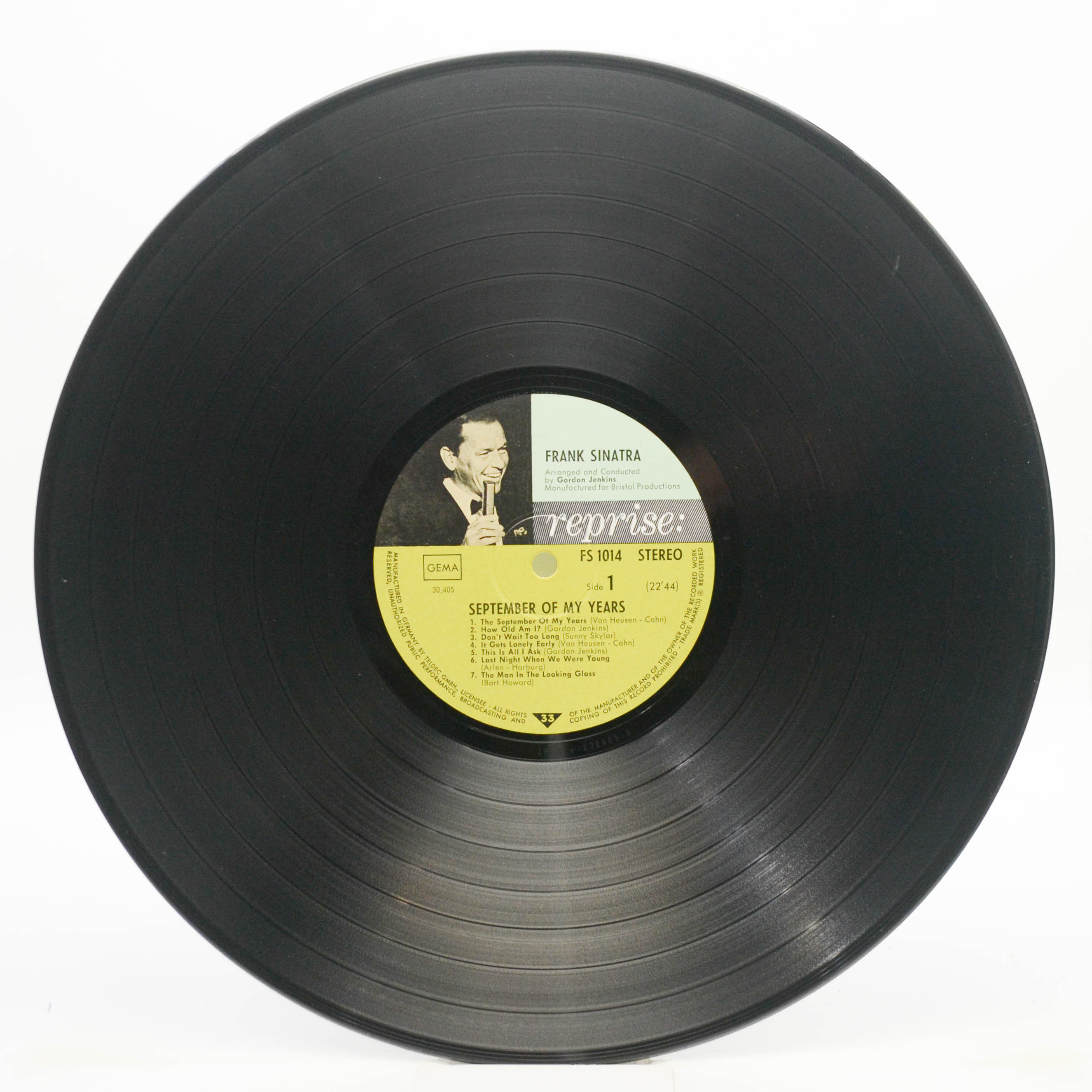 Frank Sinatra — September Of My Years, 1965