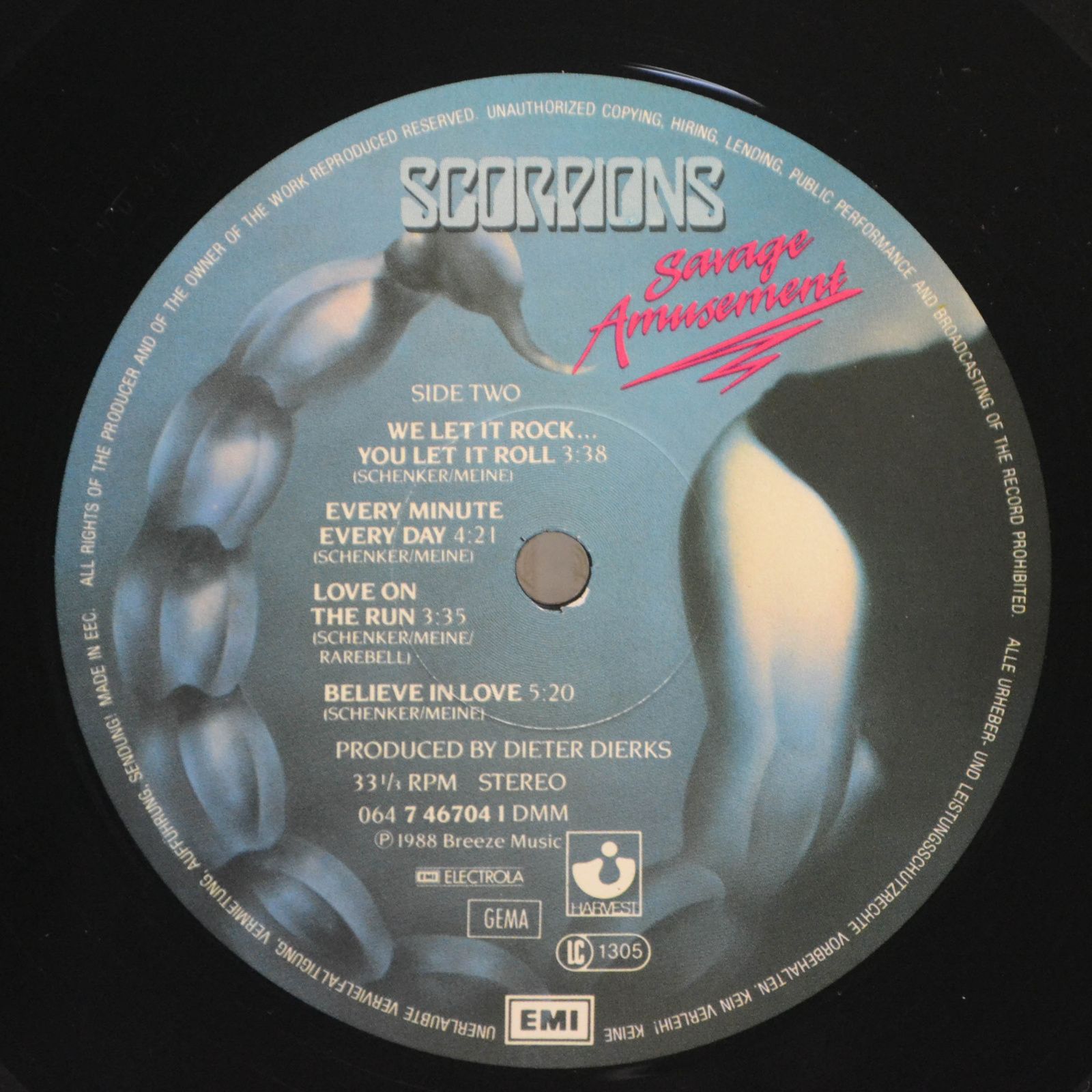 Scorpions — Savage Amusement, 1988