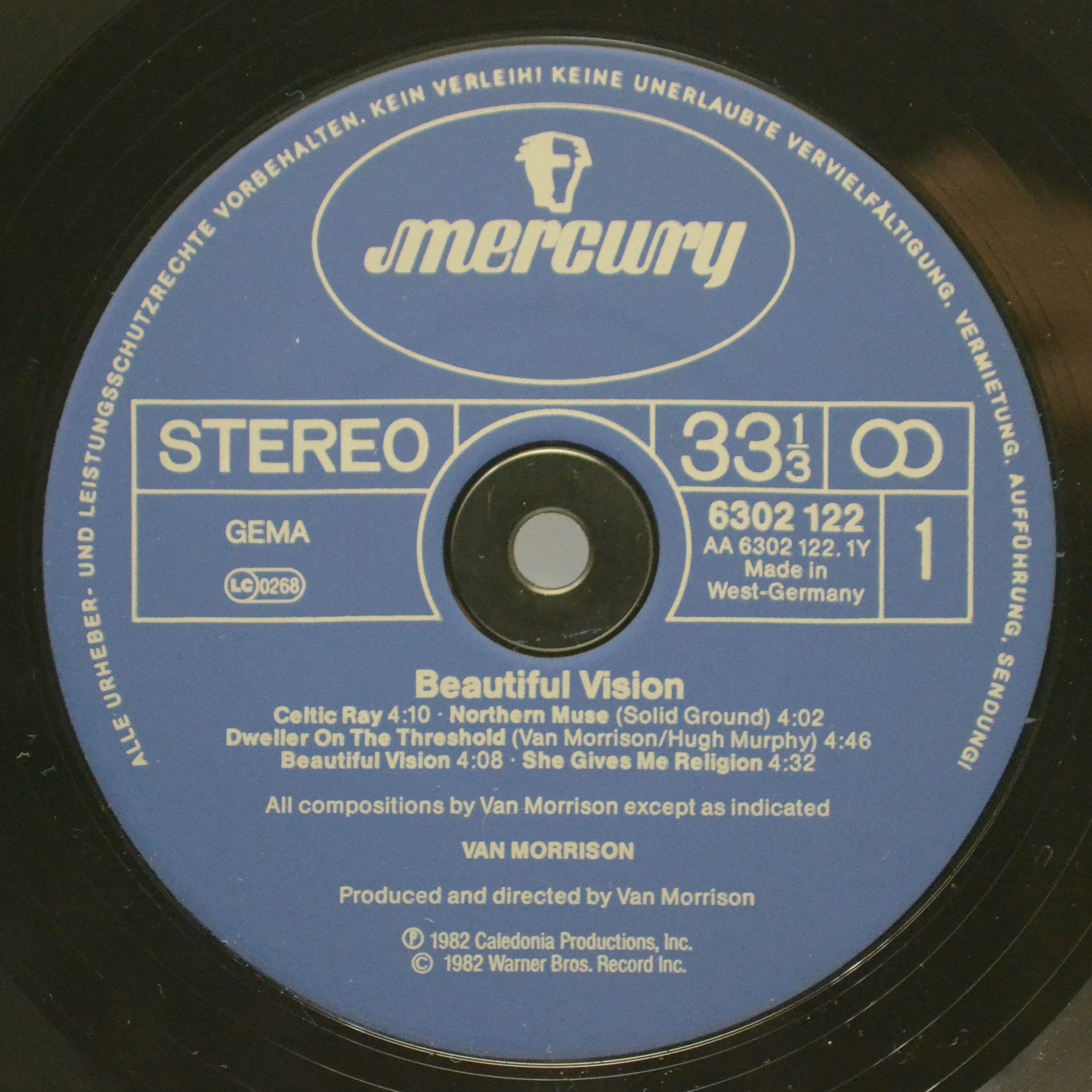 Van Morrison — Beautiful Vision, 1982