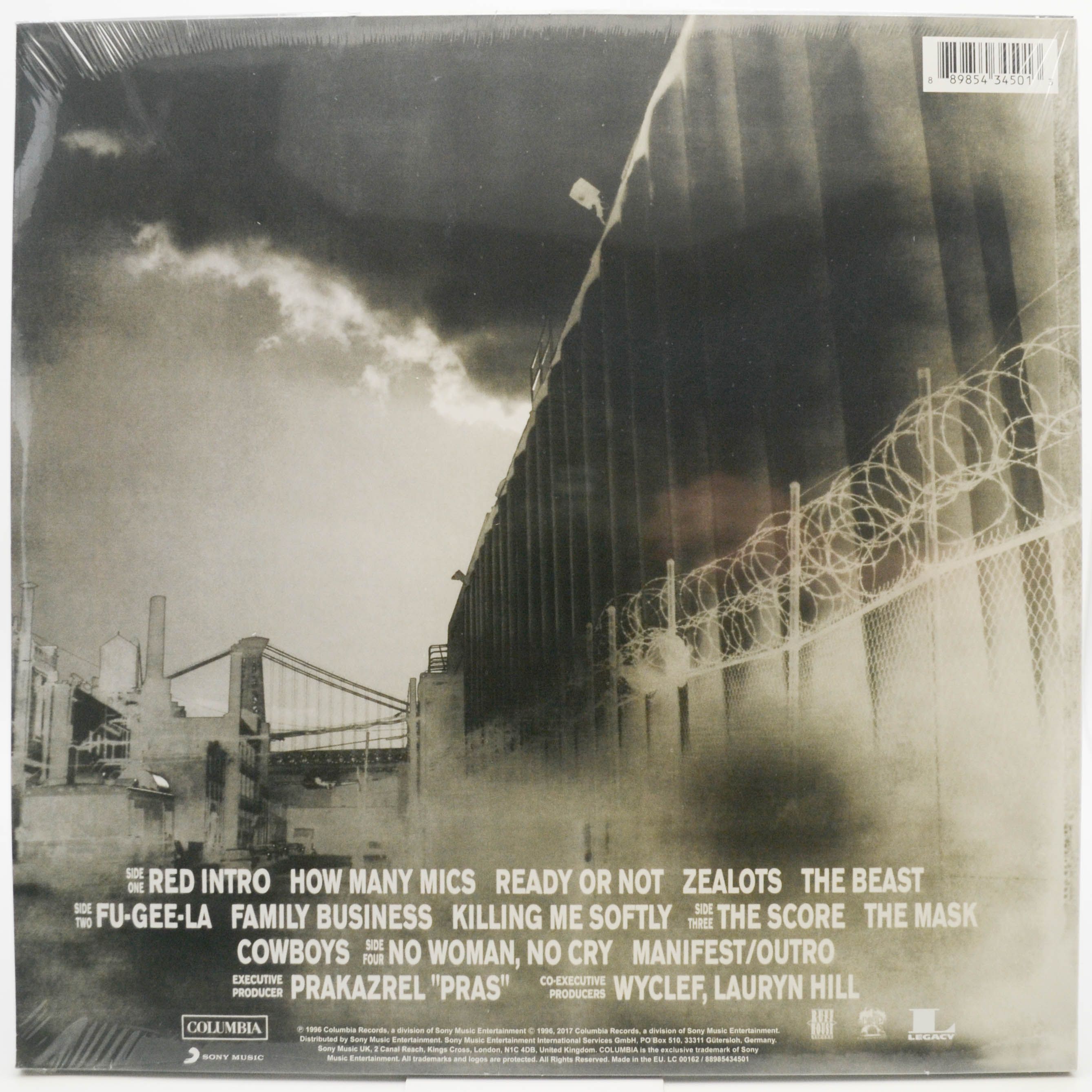 Виниловая пластинка Fugees — The Score (2LP), 1996