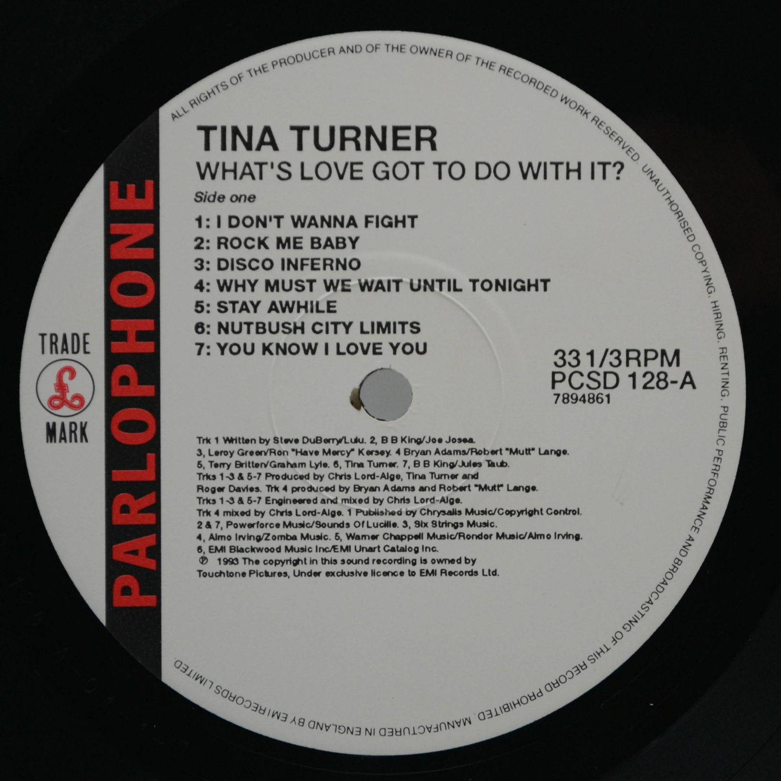 Tina — What's Love Got To Do With It, 1993