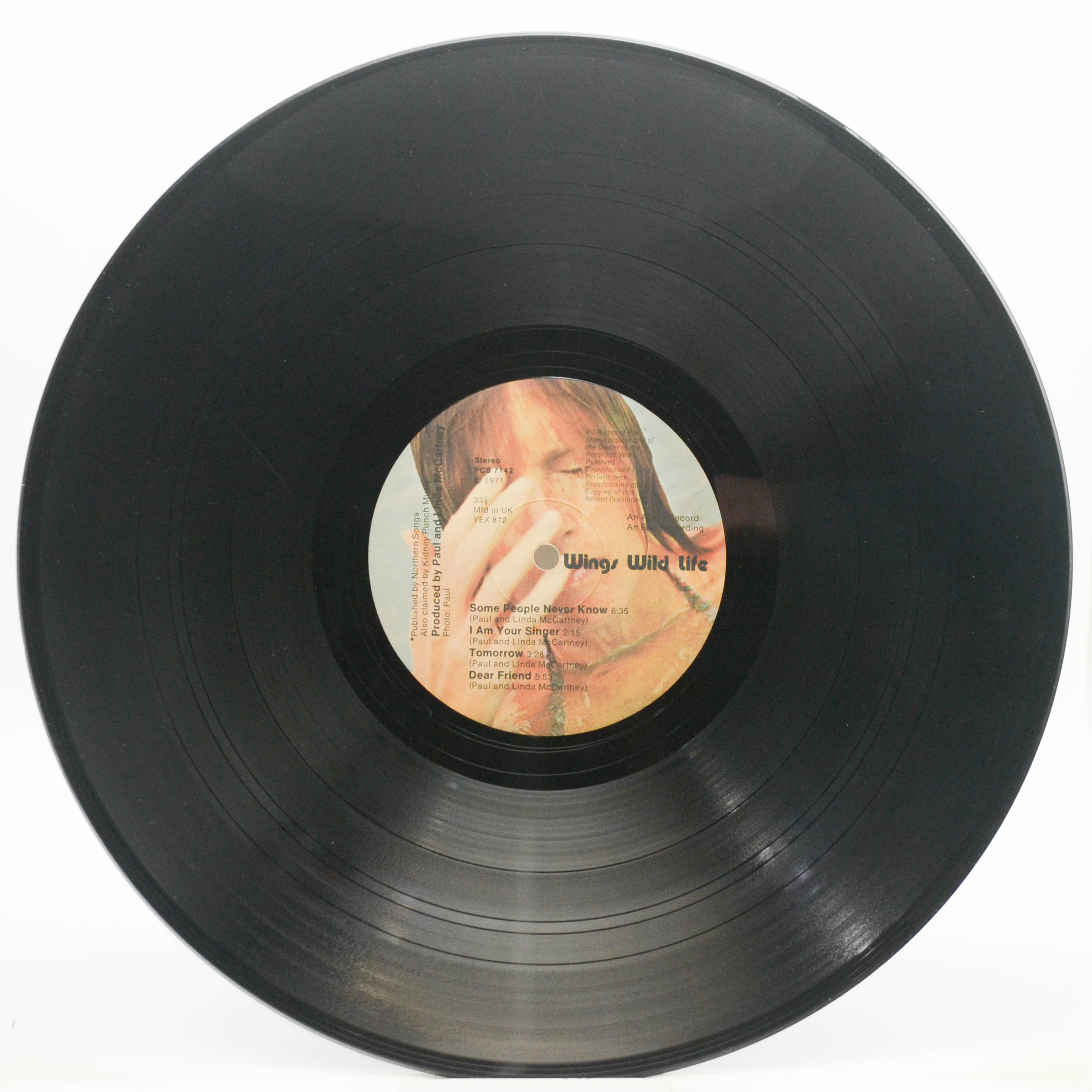 Wings — Wild Life (1-st, UK), 1971