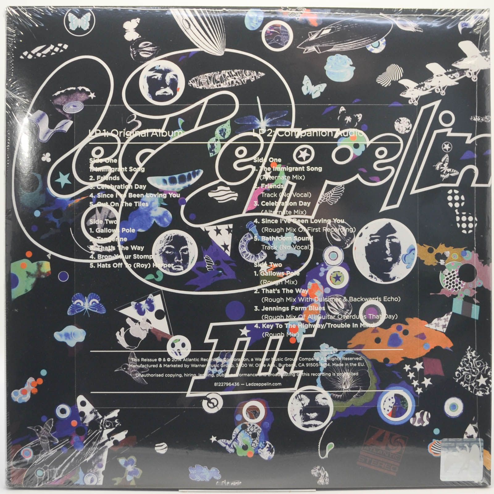 Led Zeppelin — Led Zeppelin III (2LP), 1970