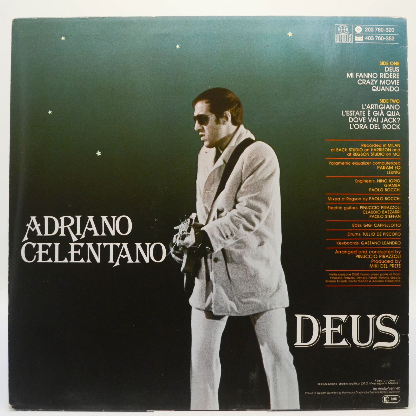 Adriano Celentano — Deus, 1981