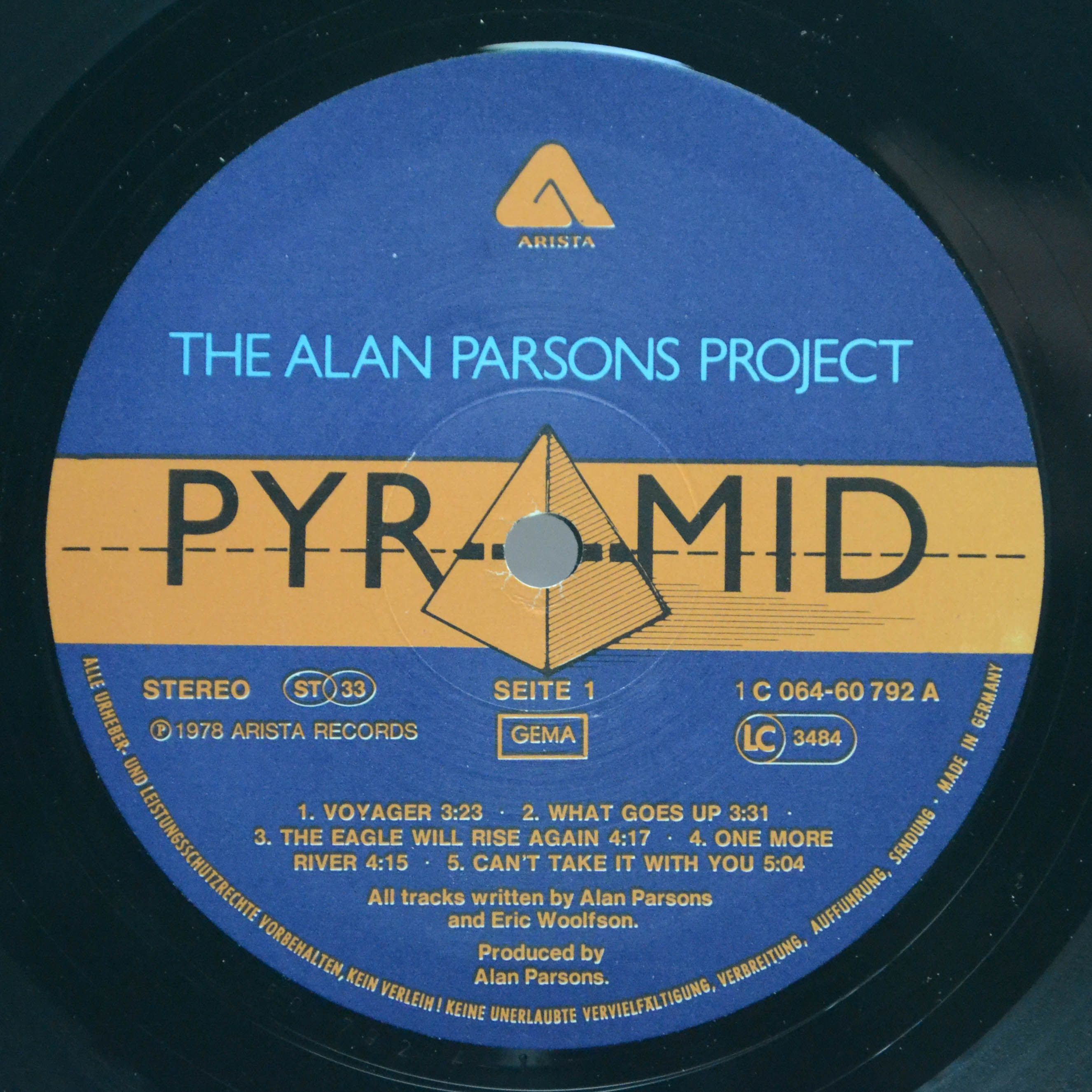 Alan Parsons Project — Pyramid, 1978