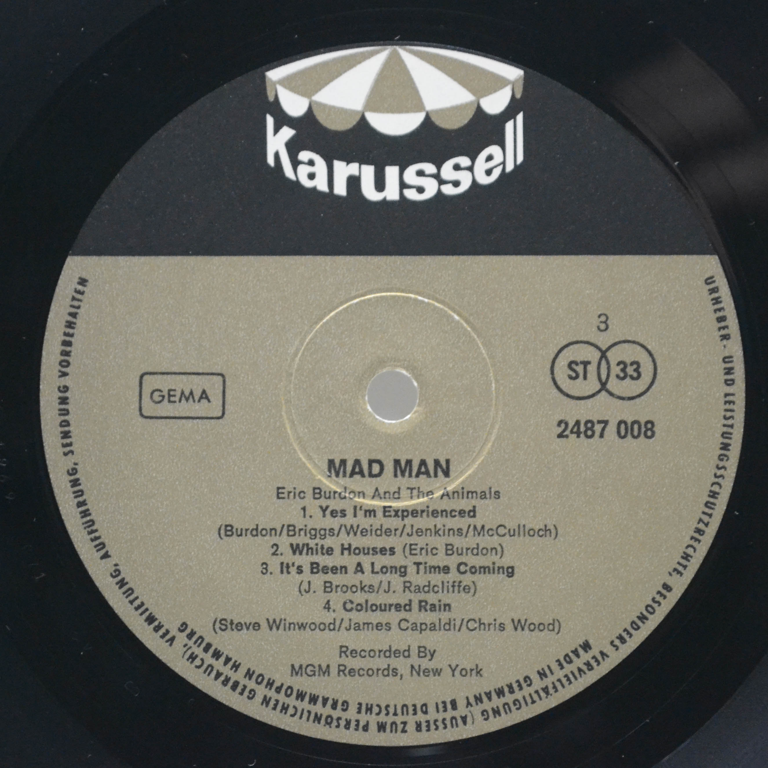 Eric Burdon — Mad Man (2LP), 1971