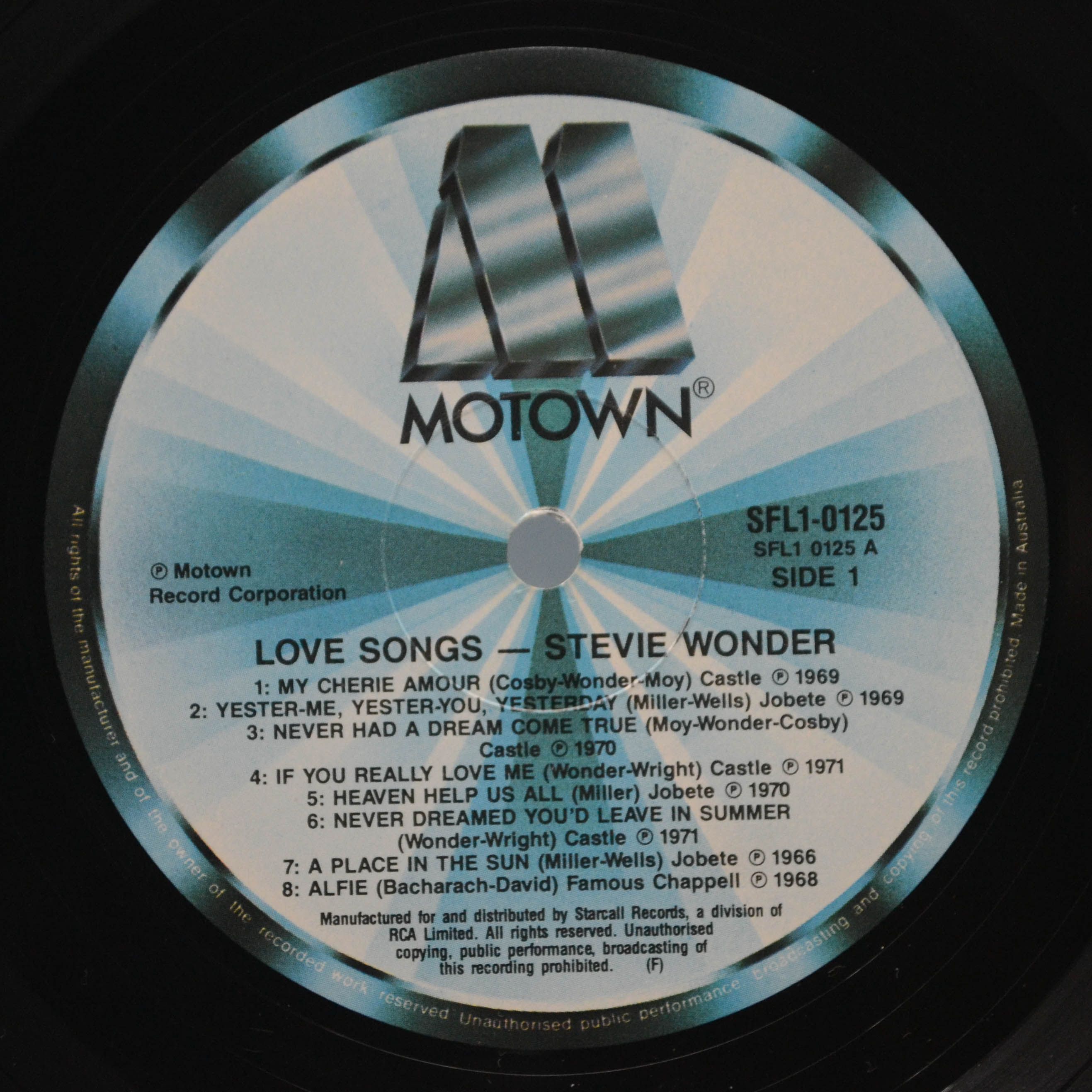 Stevie Wonder — Love Songs - 16 Classic Hits, 1984