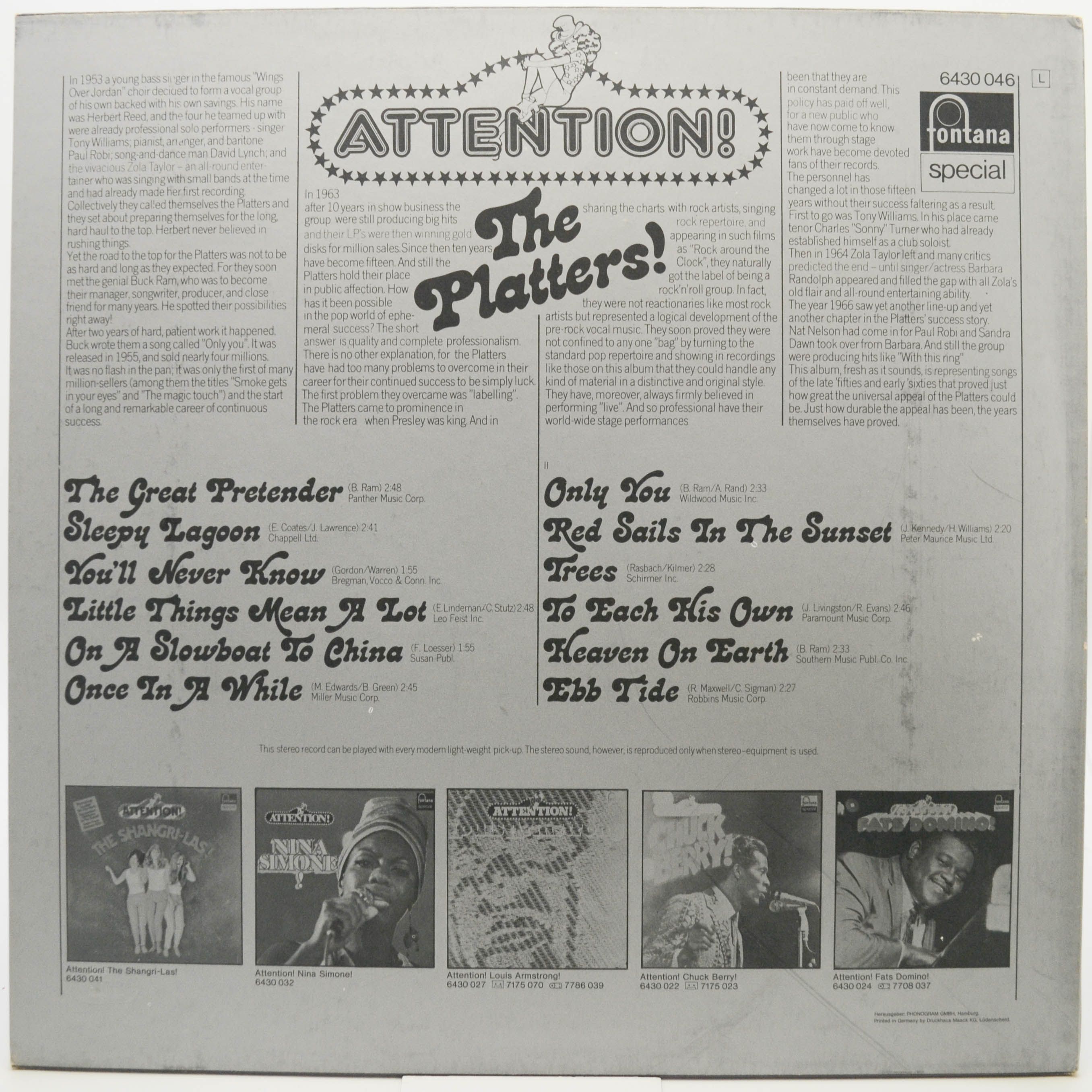 The Platters — Attention!, 1973