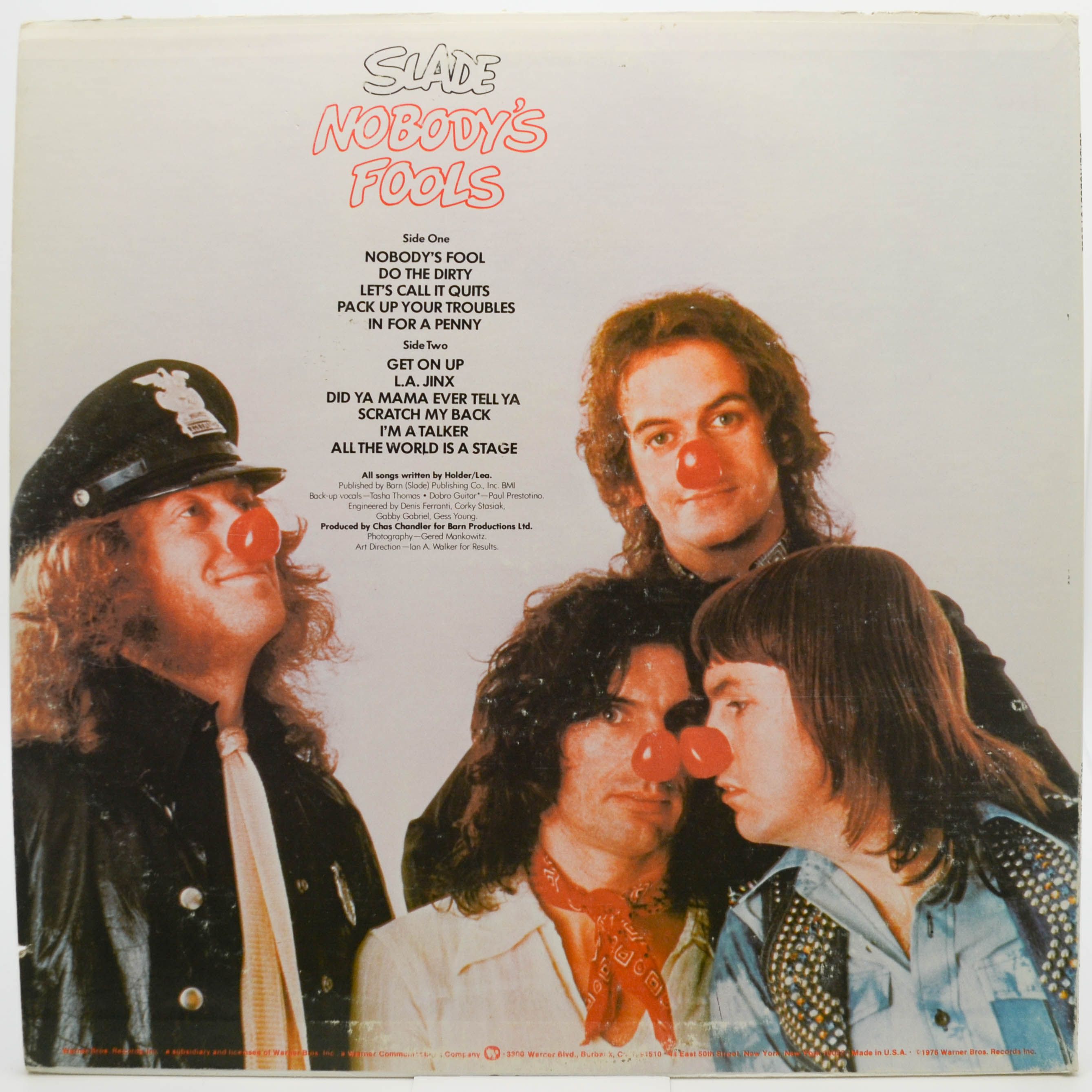 Slade — Nobody's Fools (USA), 1976