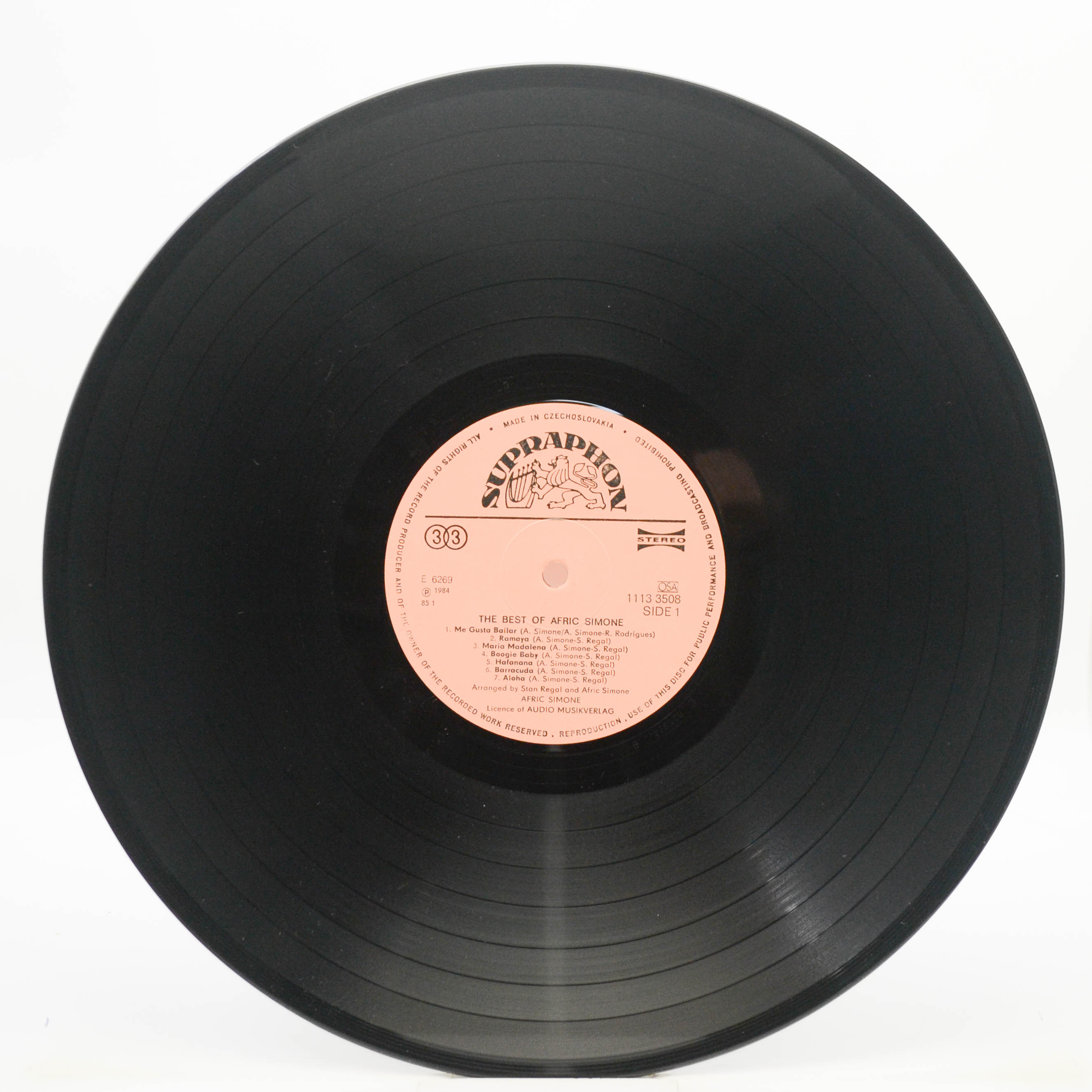 Afric Simone — The Best Of Afric Simone, 1984