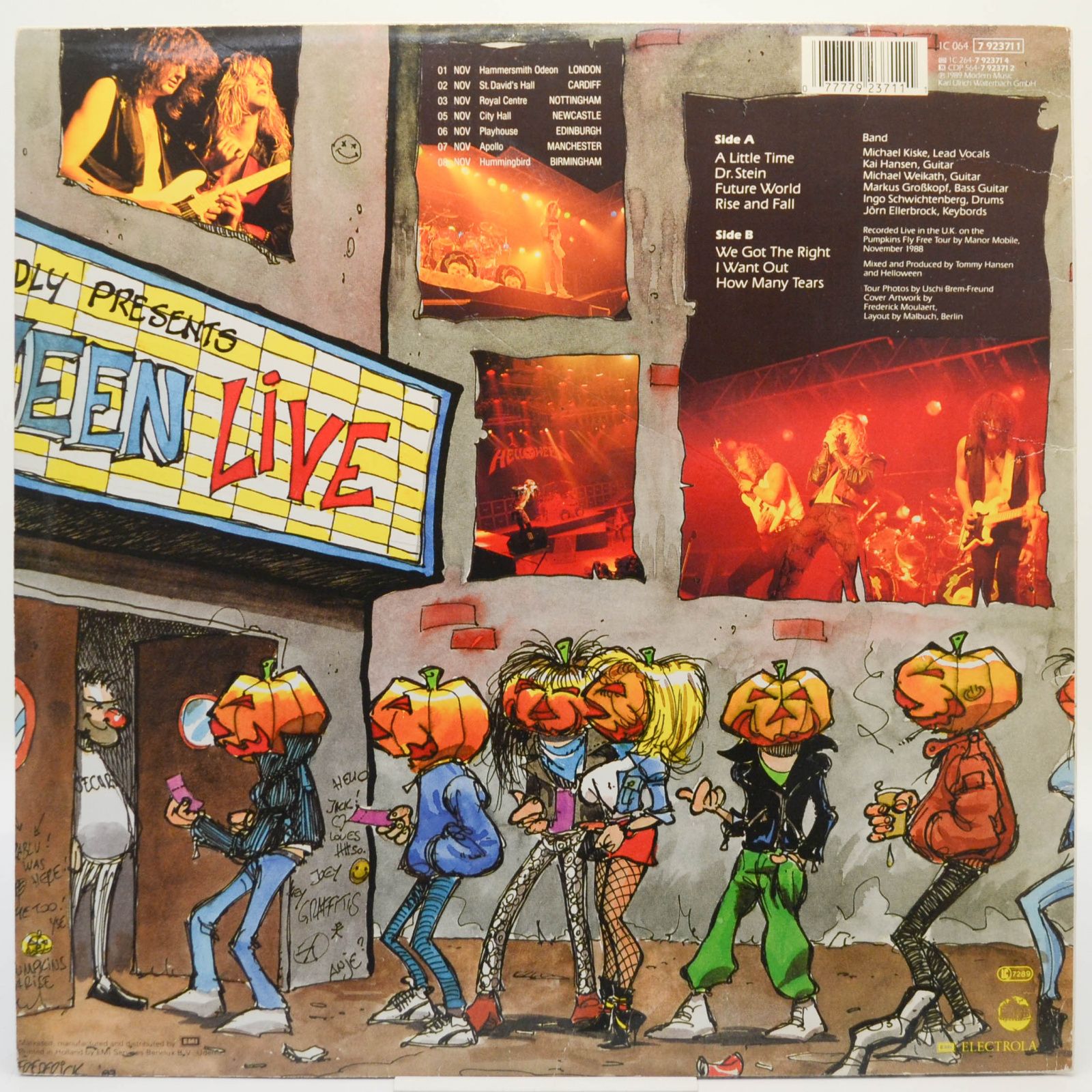 Helloween — Live In The U.K., 1989