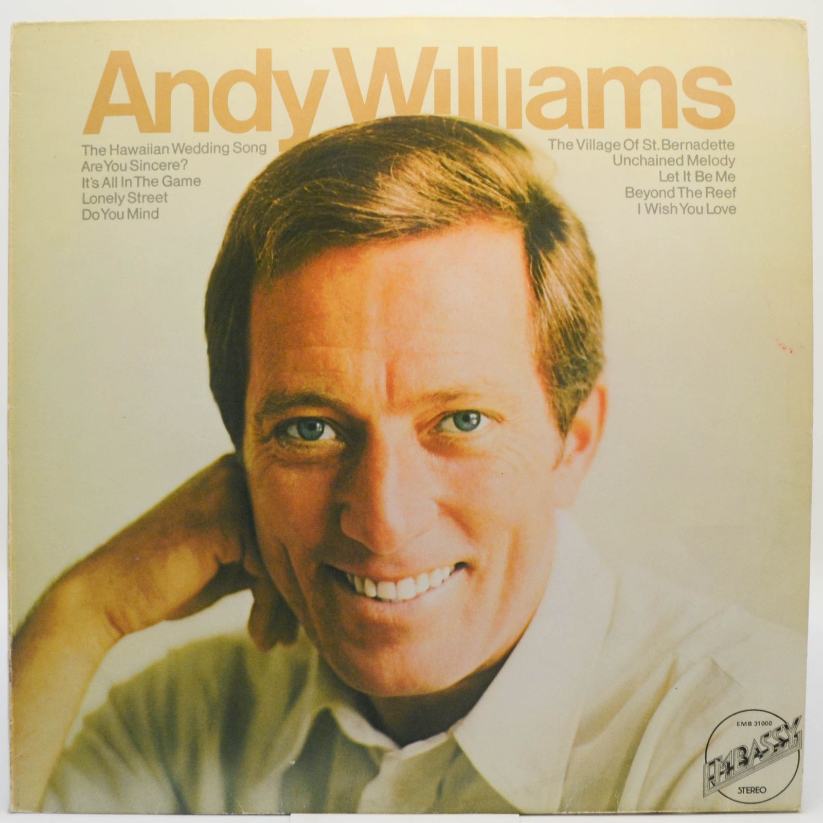 Andy Williams — Andy Williams, 1970