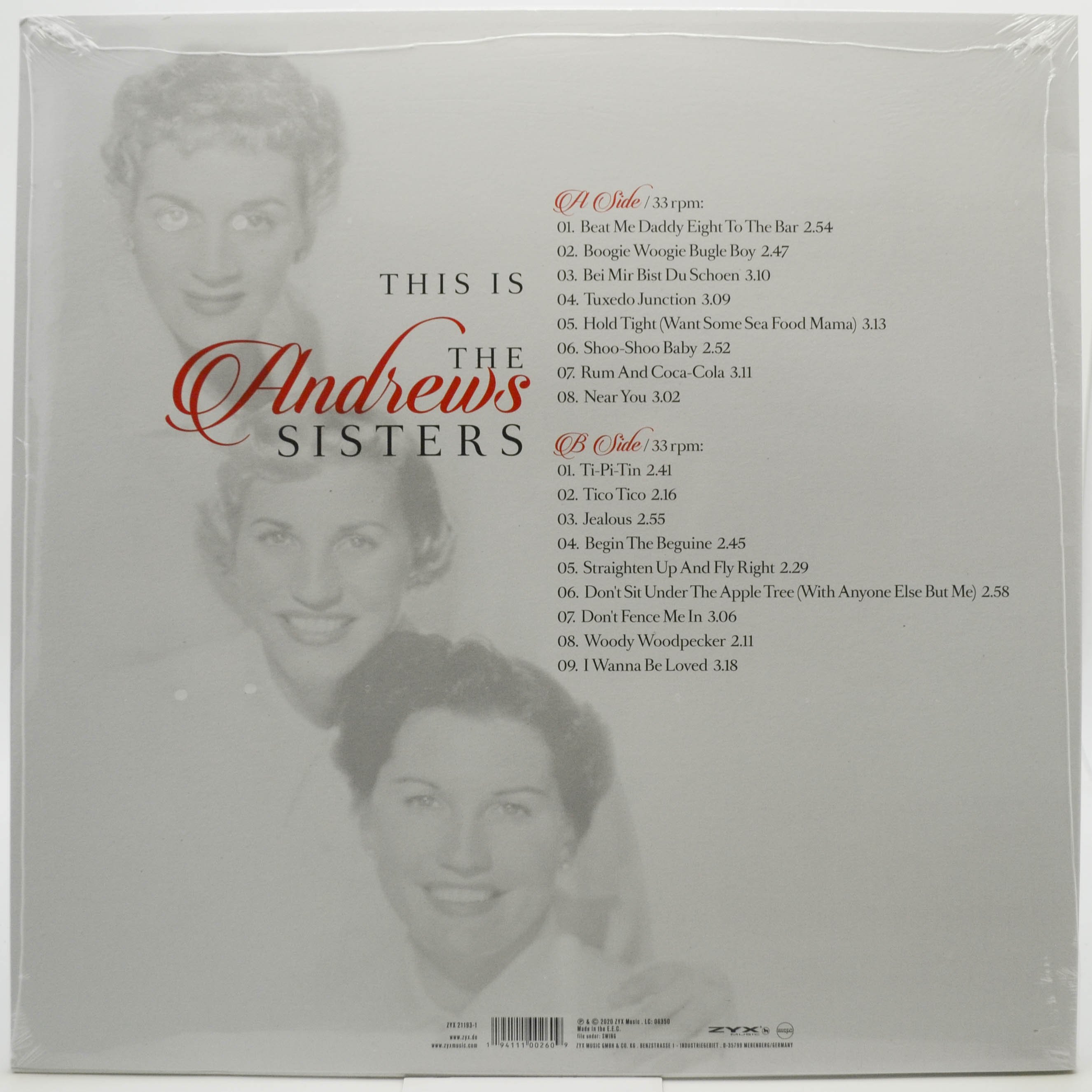 Andrews Sisters — This Is The Andrews Sisters, 2020