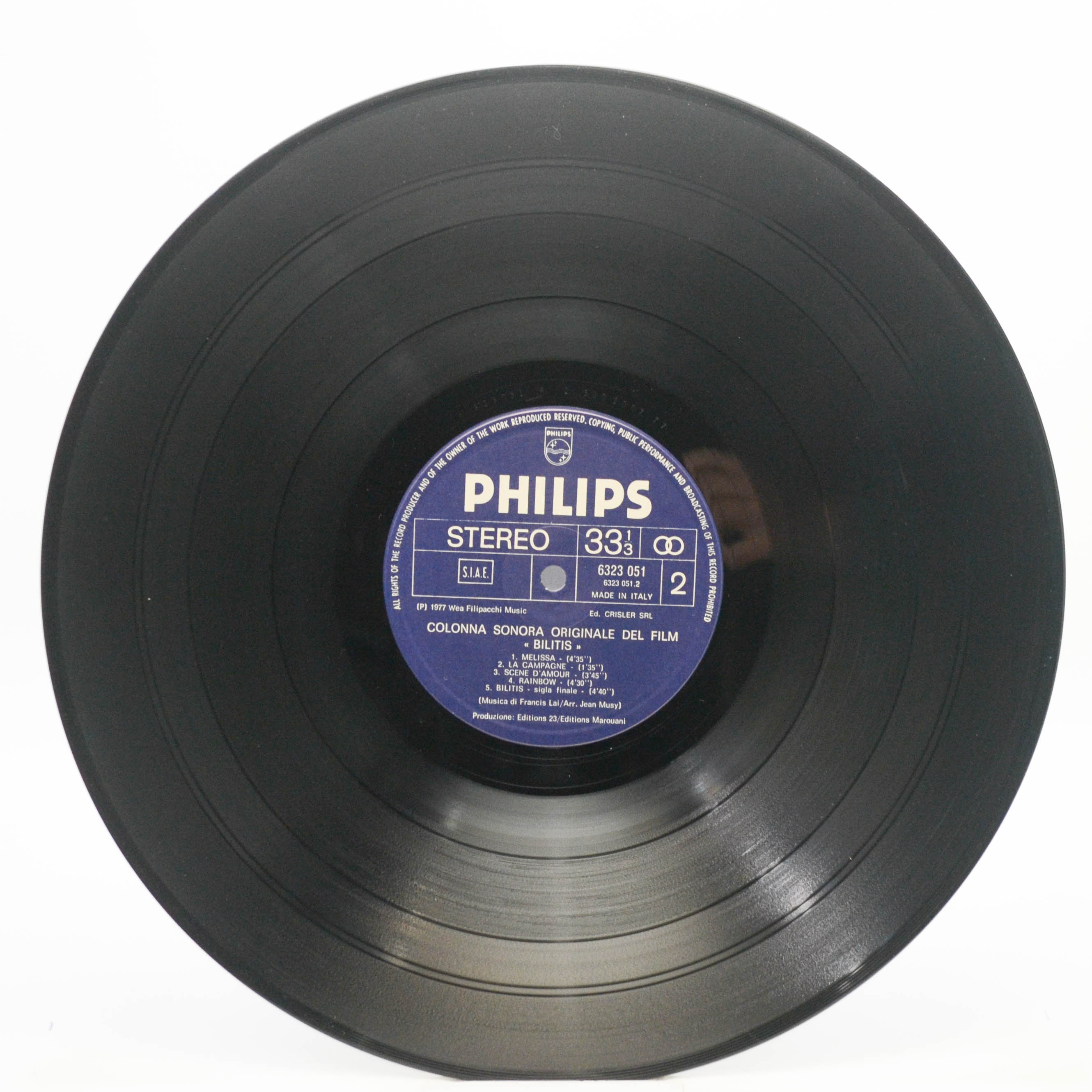 Francis Lai — Bilitis (Colonna Sonora Originale Del Film), 1977