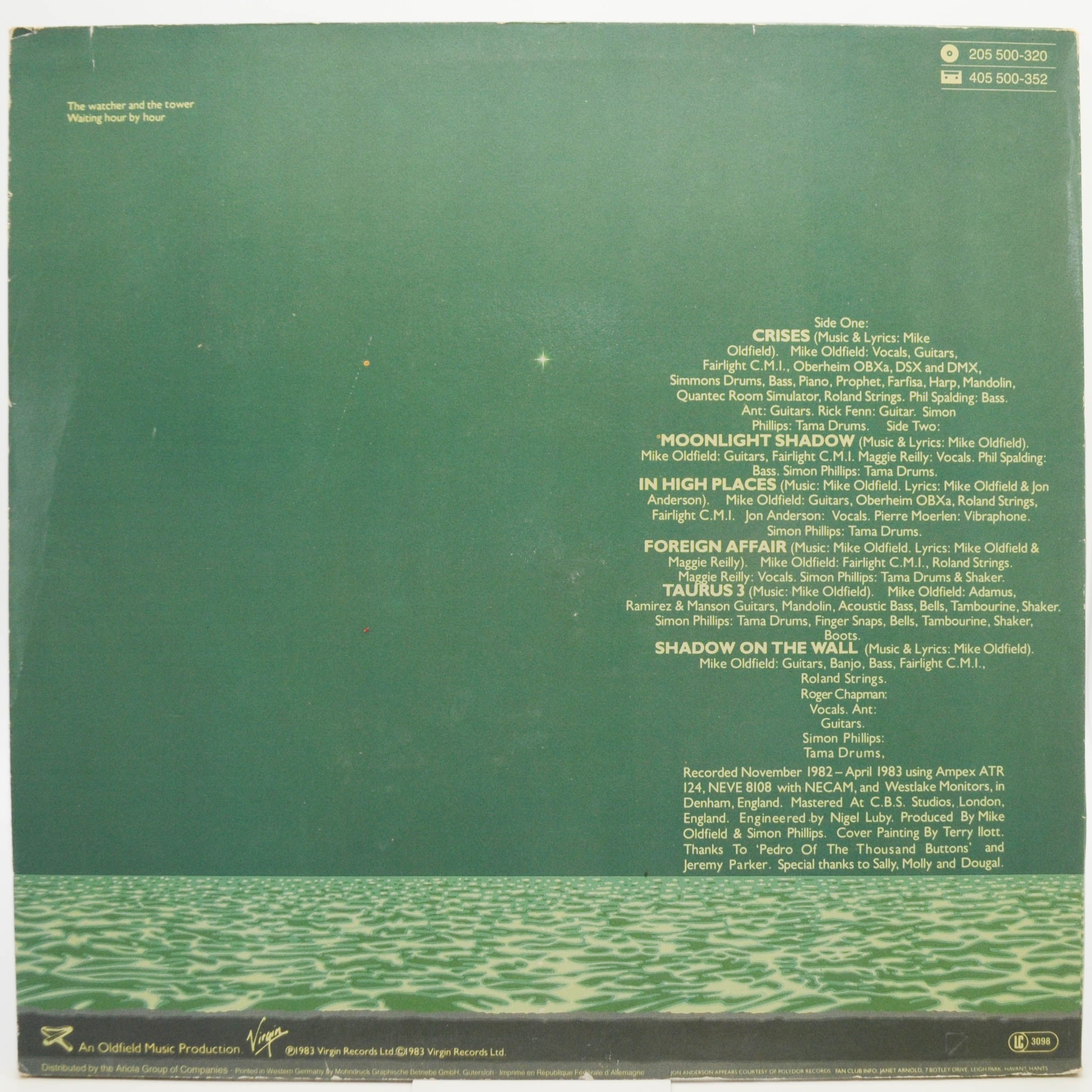 Mike Oldfield — Crises, 1983