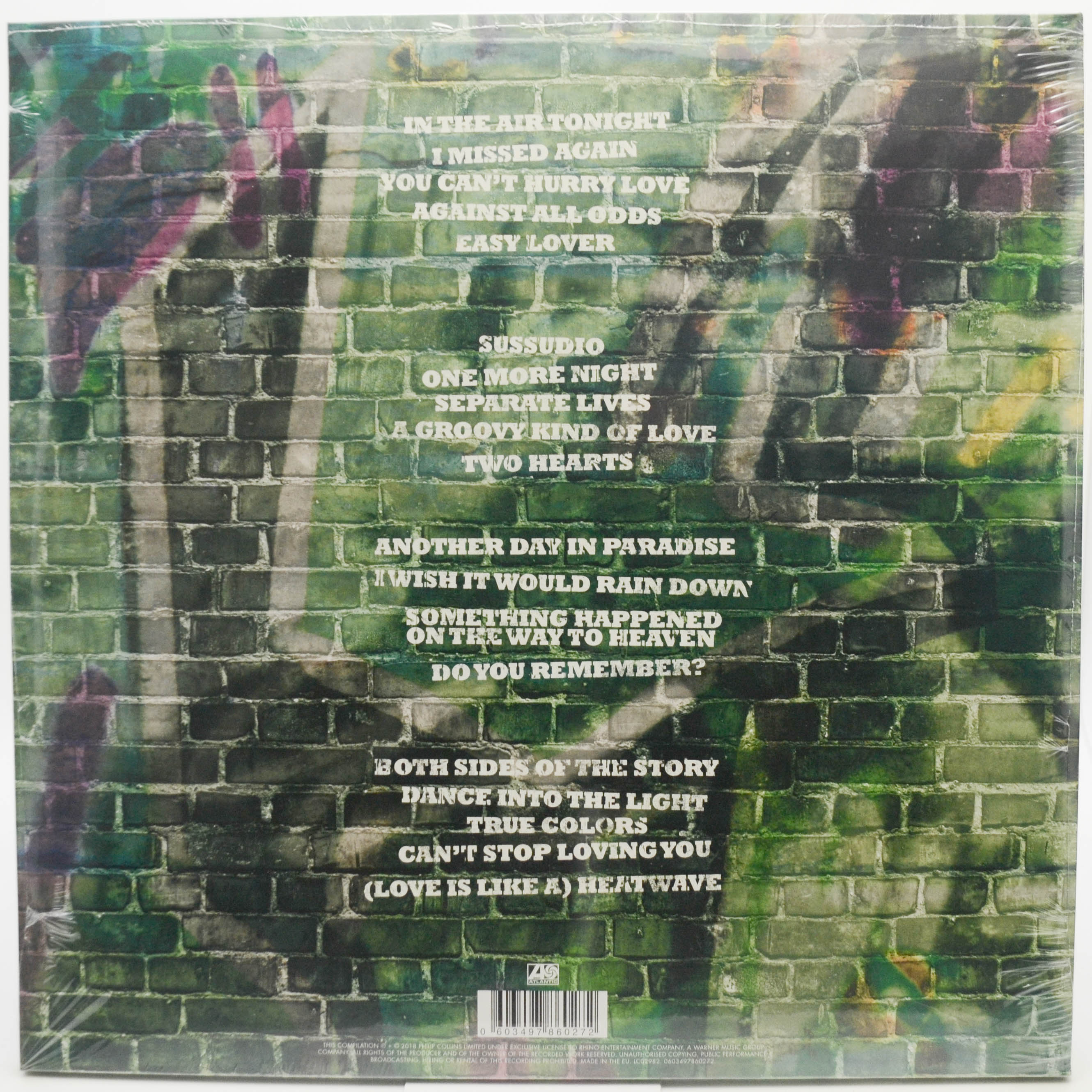 Phil Collins — The Singles (2LP), 2016