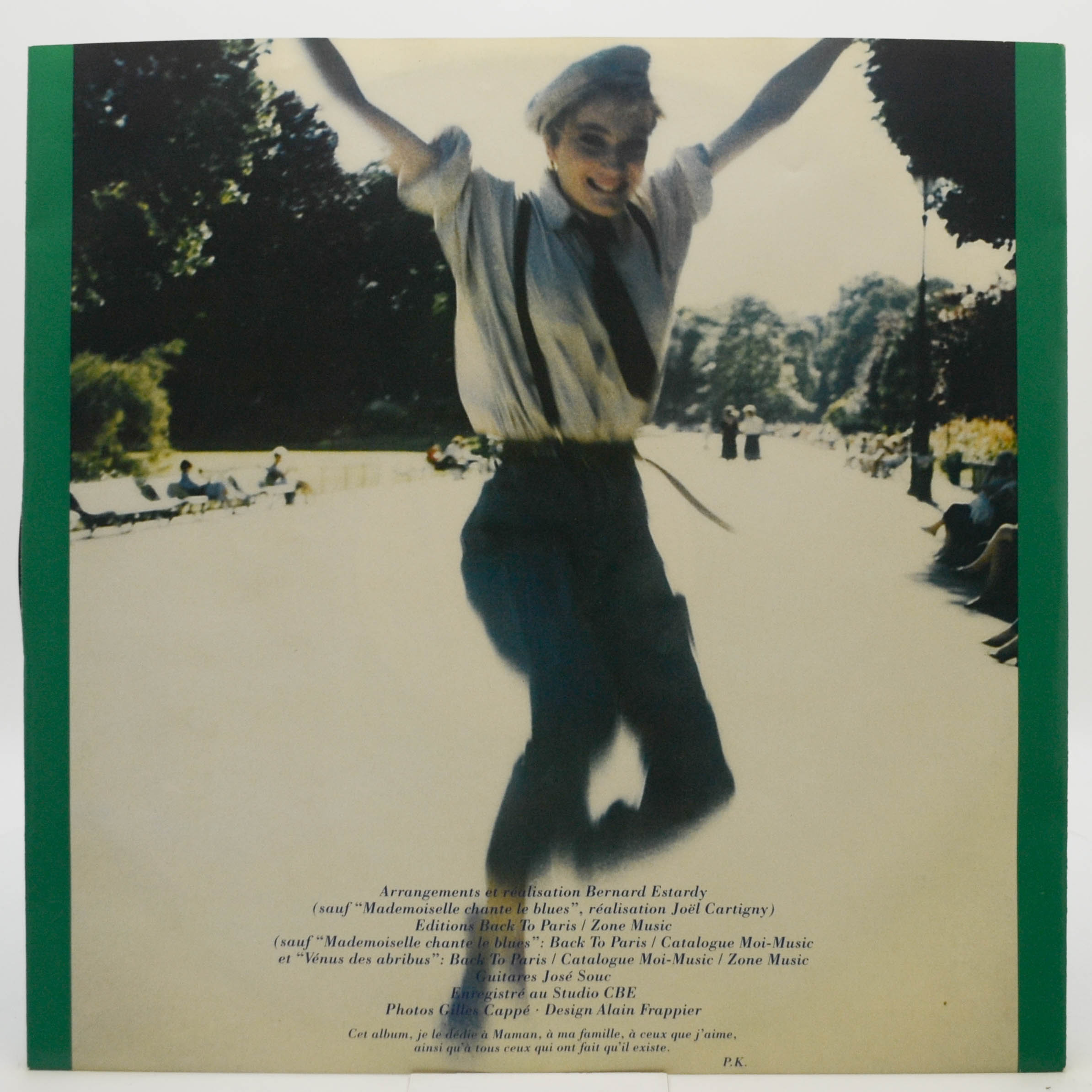 Виниловая пластинка Patricia Kaas — Mademoiselle Chante... (1-st, France), 1988