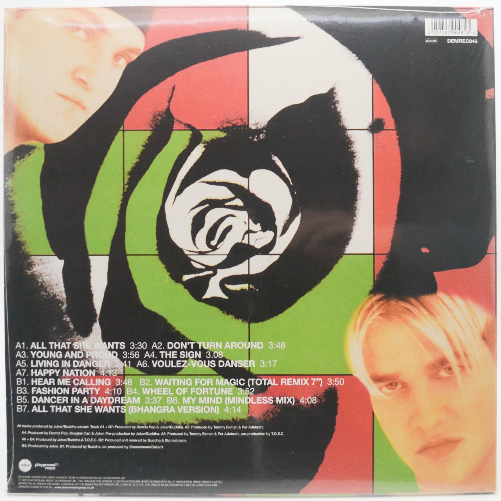 Ace Of Base — Happy Nation (U.S. Version), 1993