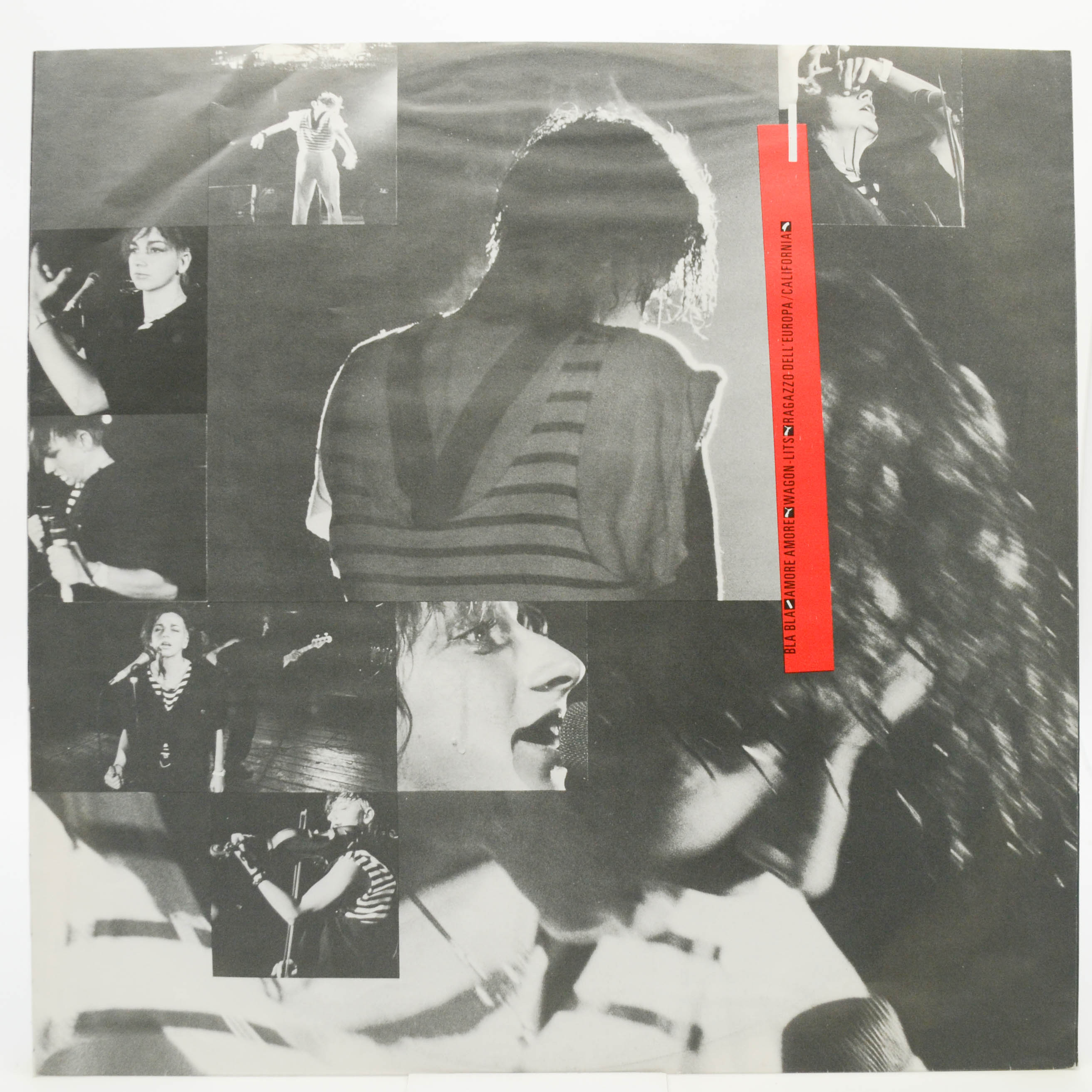 Gianna Nannini & The Primadonnas — Tutto Live (2LP), 1985