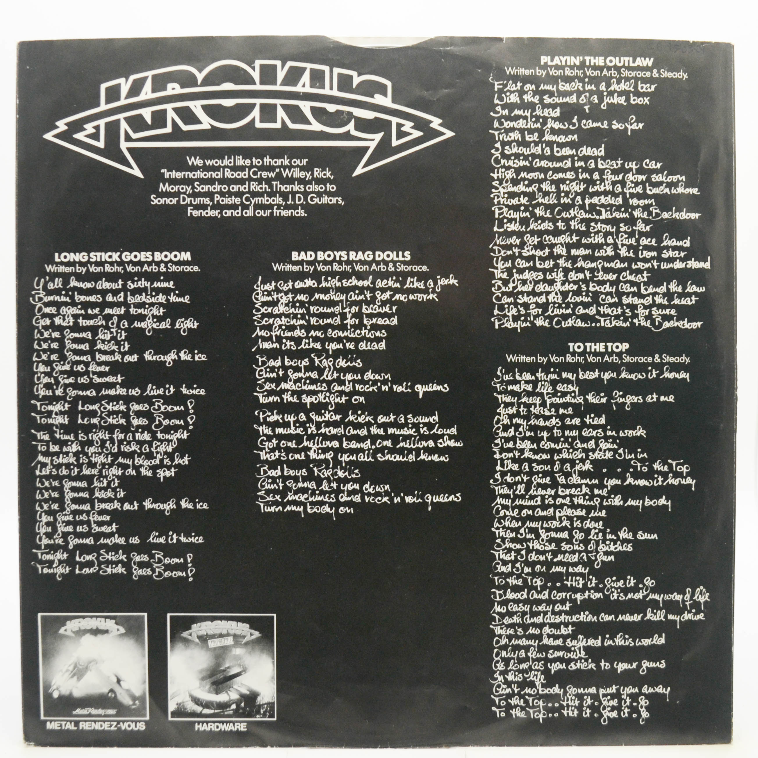 Krokus — One Vice At A Time, 1982