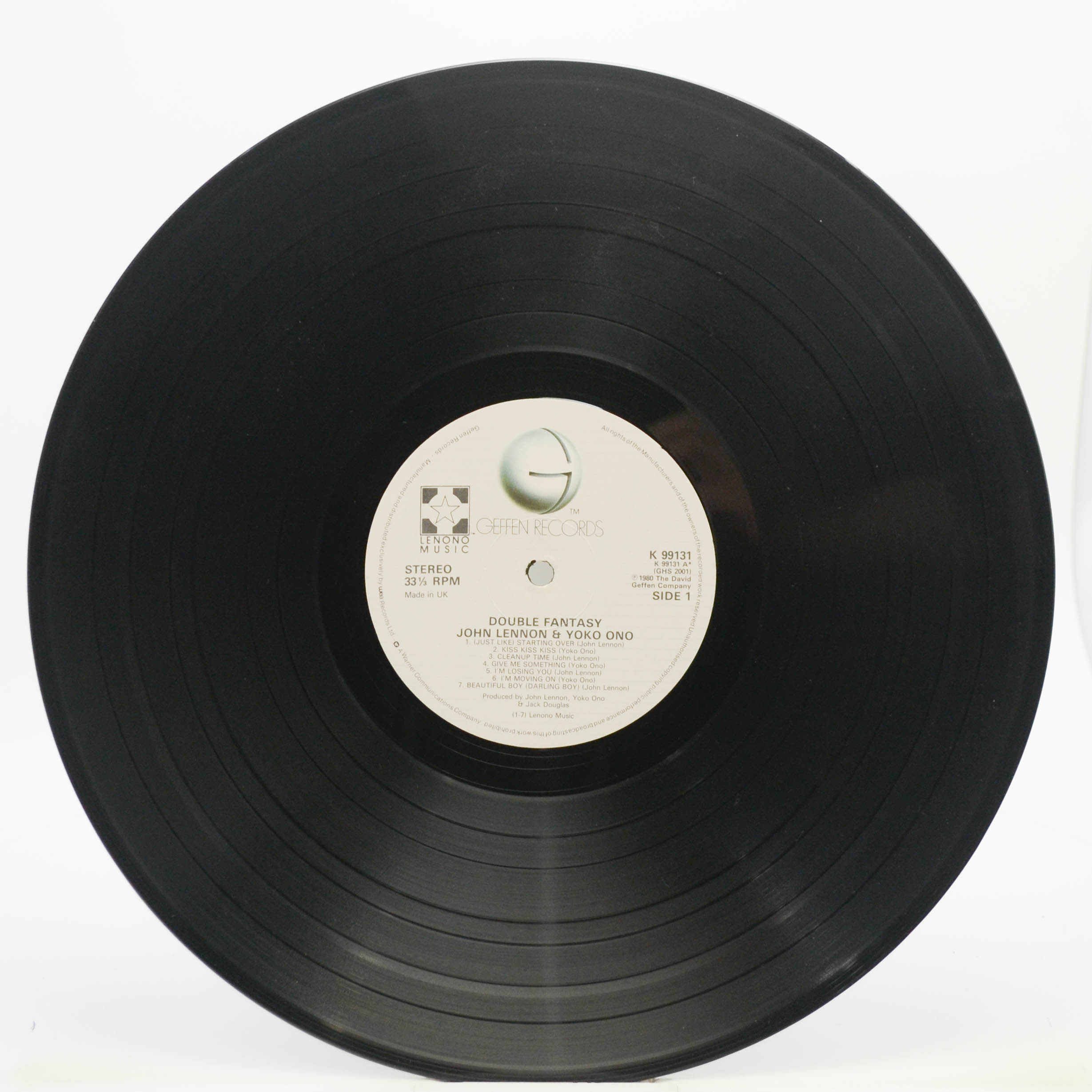 Виниловая пластинка John Lennon & Yoko Ono — Double Fantasy (UK), 1980