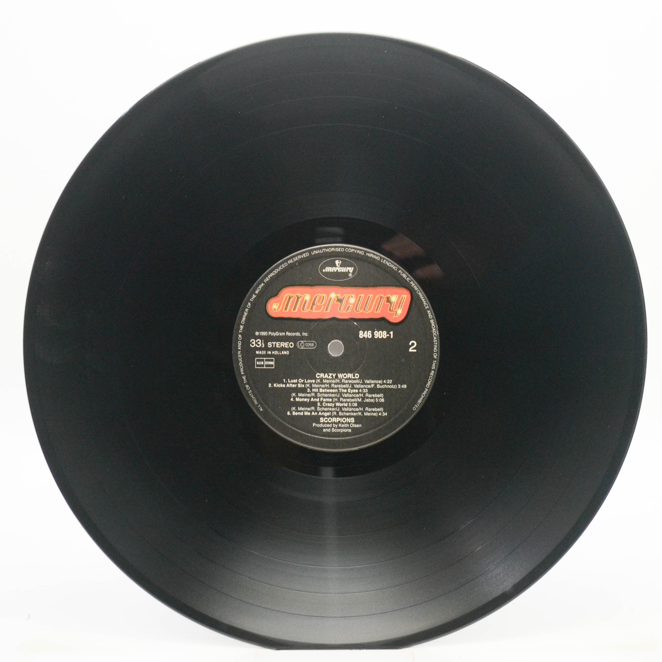 Scorpions — Crazy World, 1990