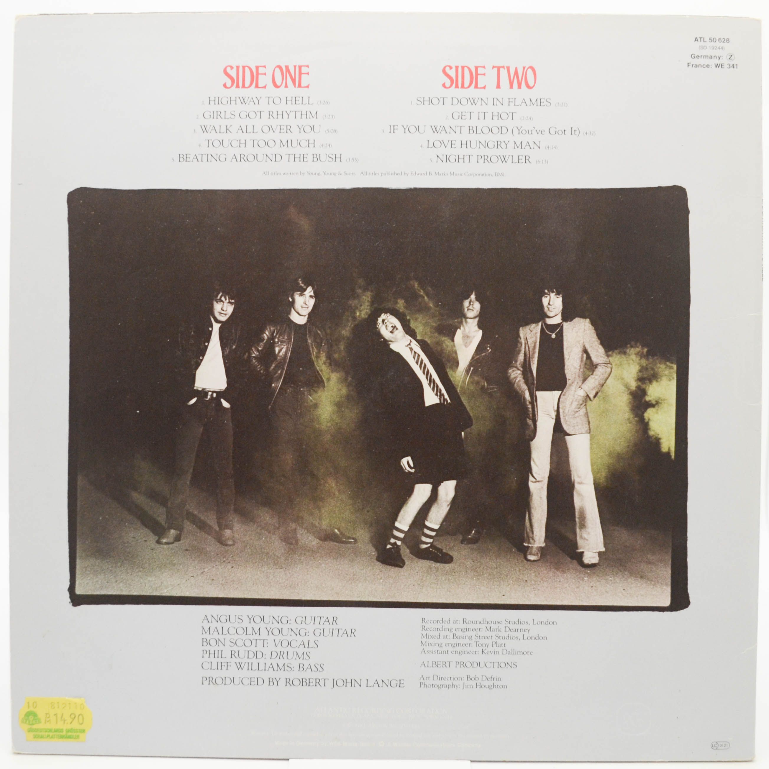 AC/DC — Highway To Hell, 1979