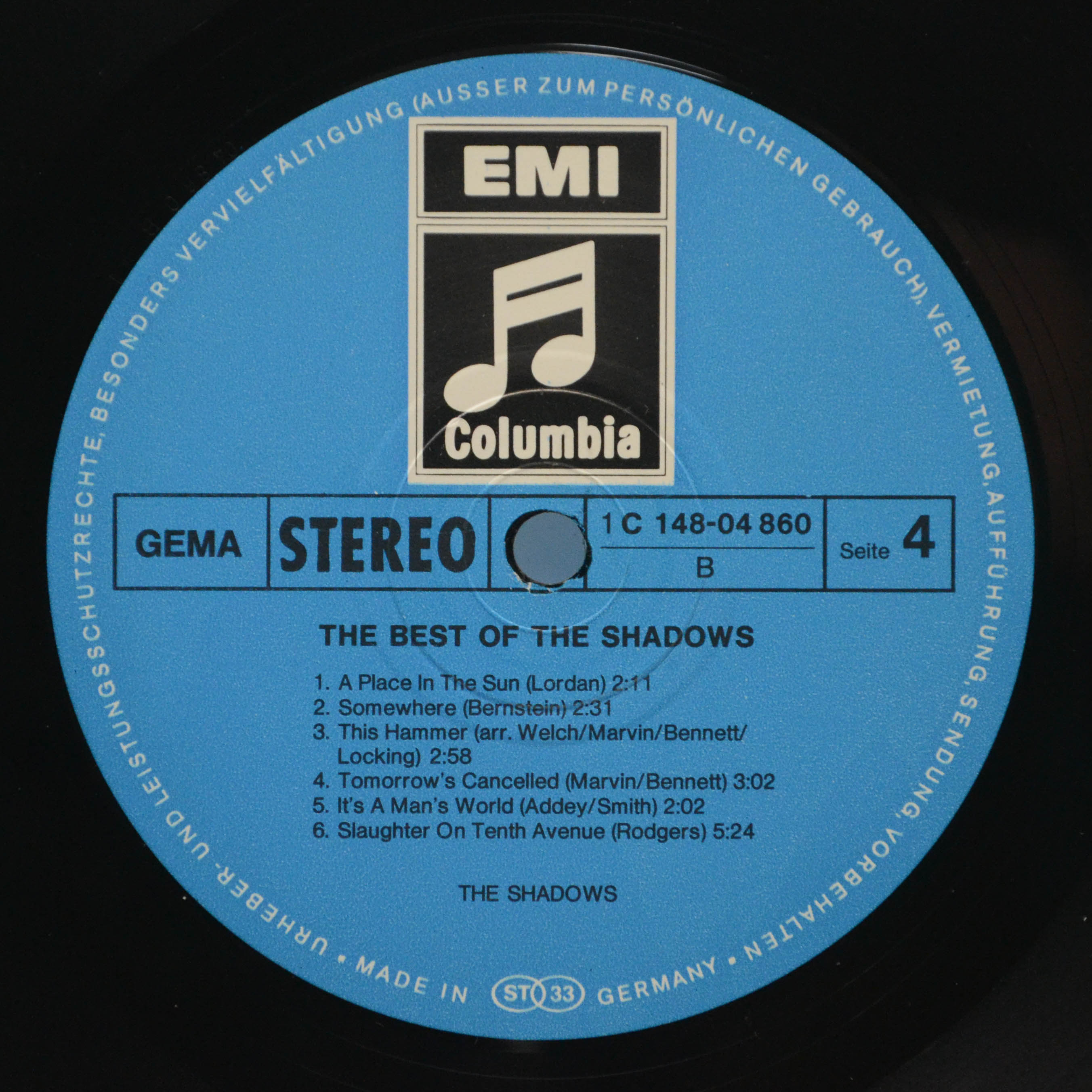 Shadows — The Best Of The Shadows (2LP), 1972