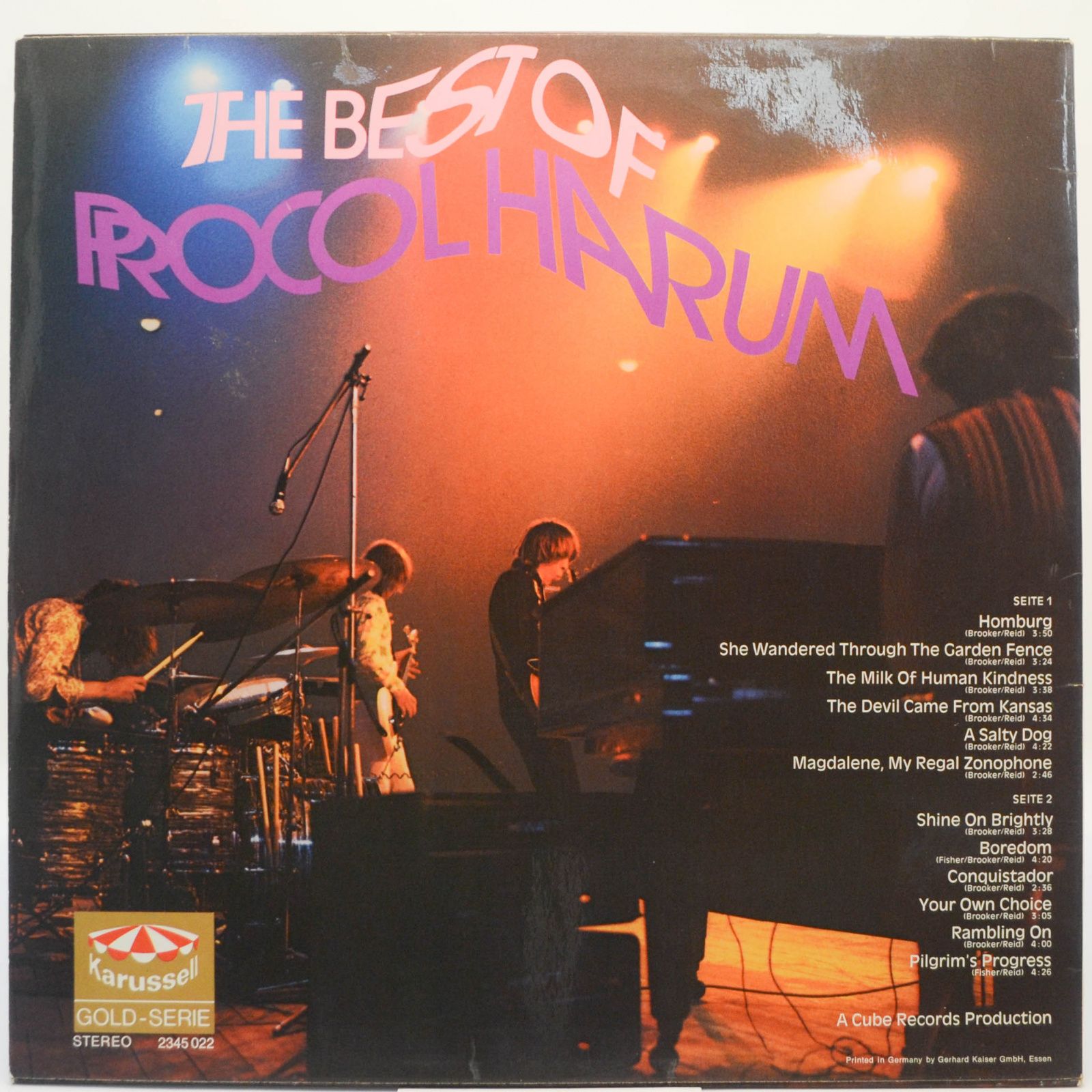 Procol Harum — The Best Of Procol Harum, 1971