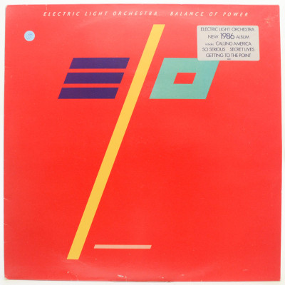 Виниловая пластинка Balance Of Power, 1986