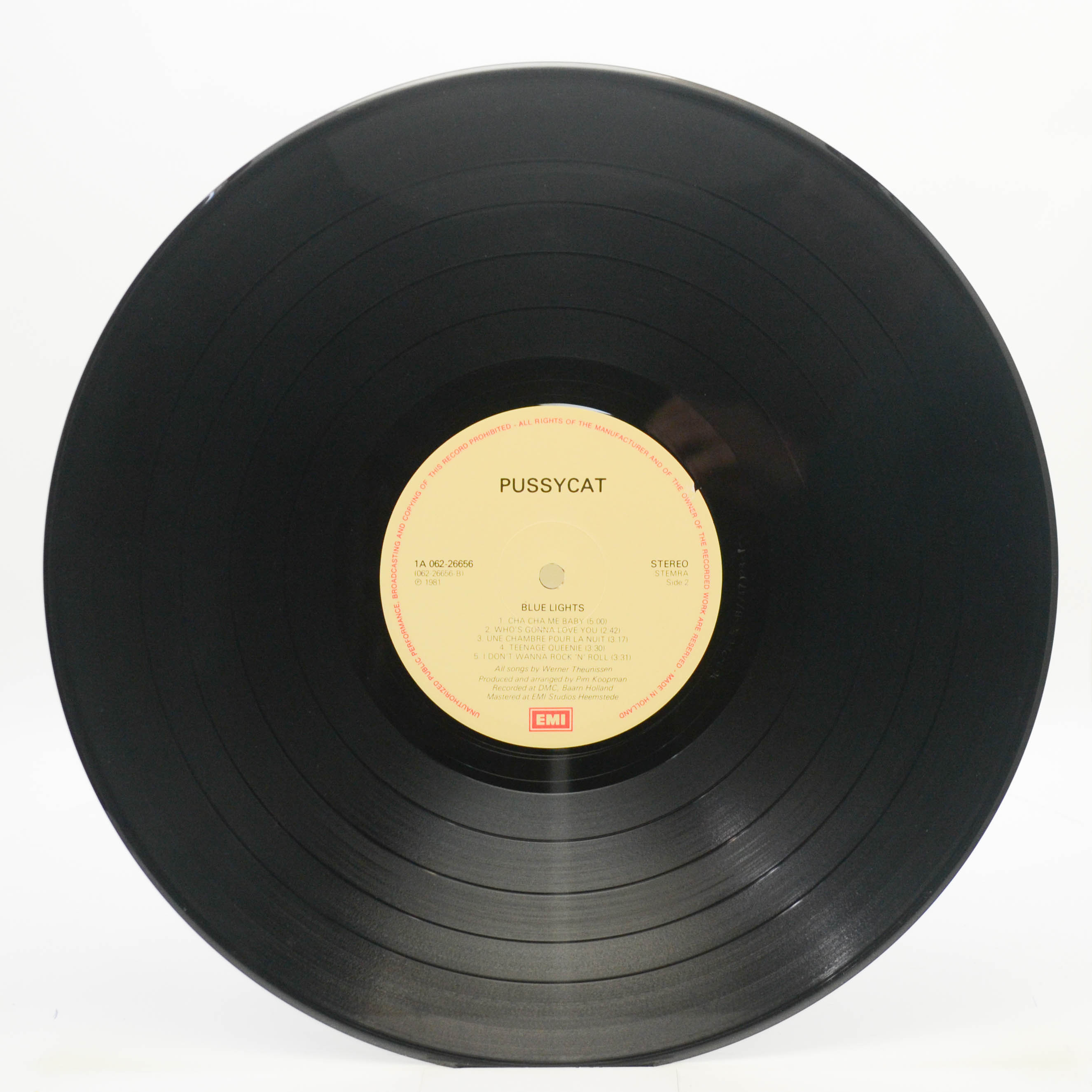 Pussycat — Blue Lights (1-st, Netherlands), 1981