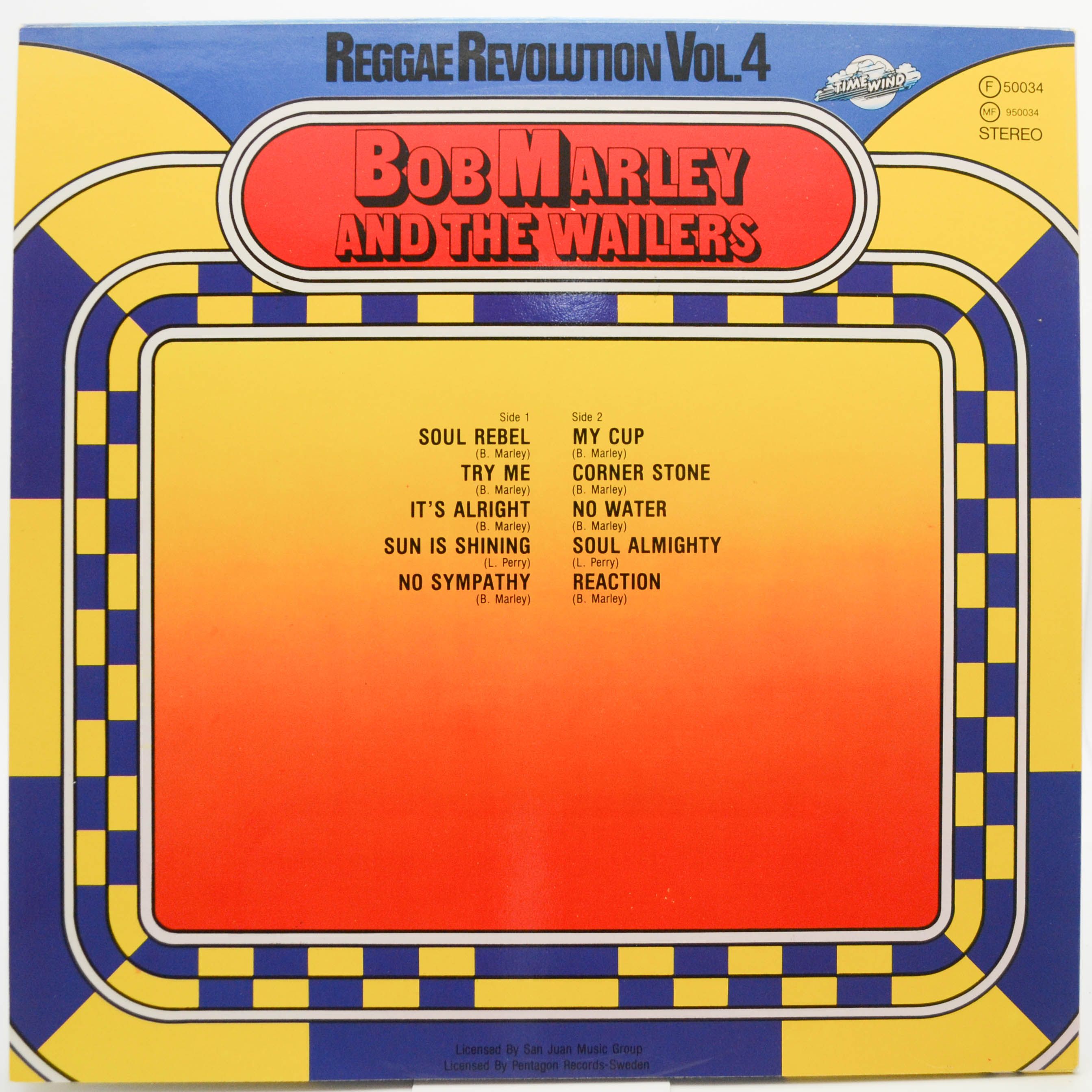 Bob Marley And The Wailers — Reggae Revolution Vol. 4, 1984