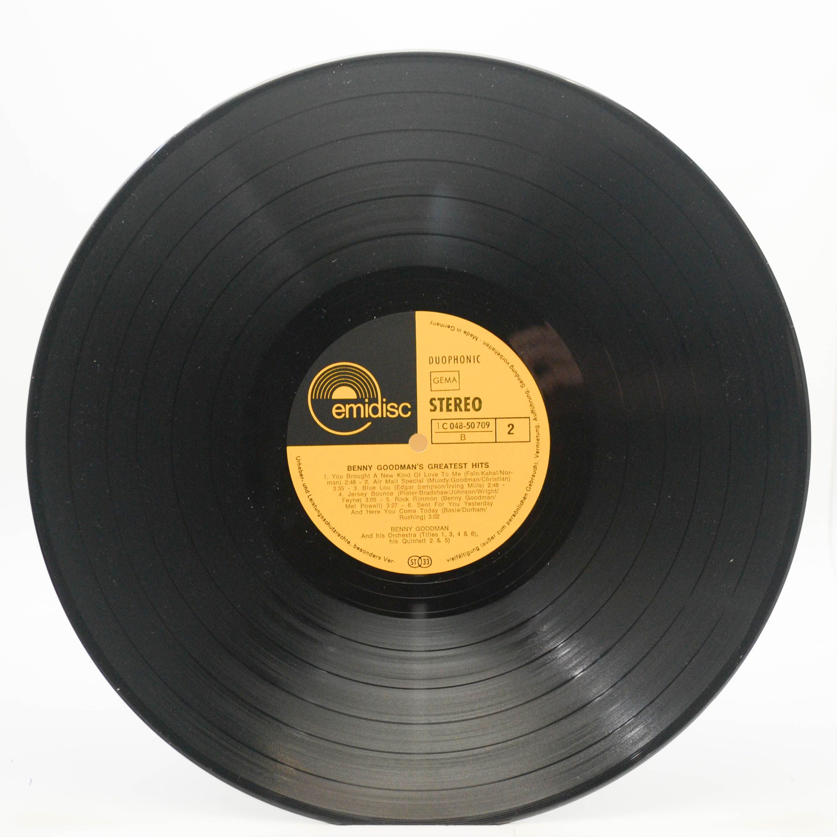 Benny Goodman — Benny Goodman's Greatest Hits, 1961