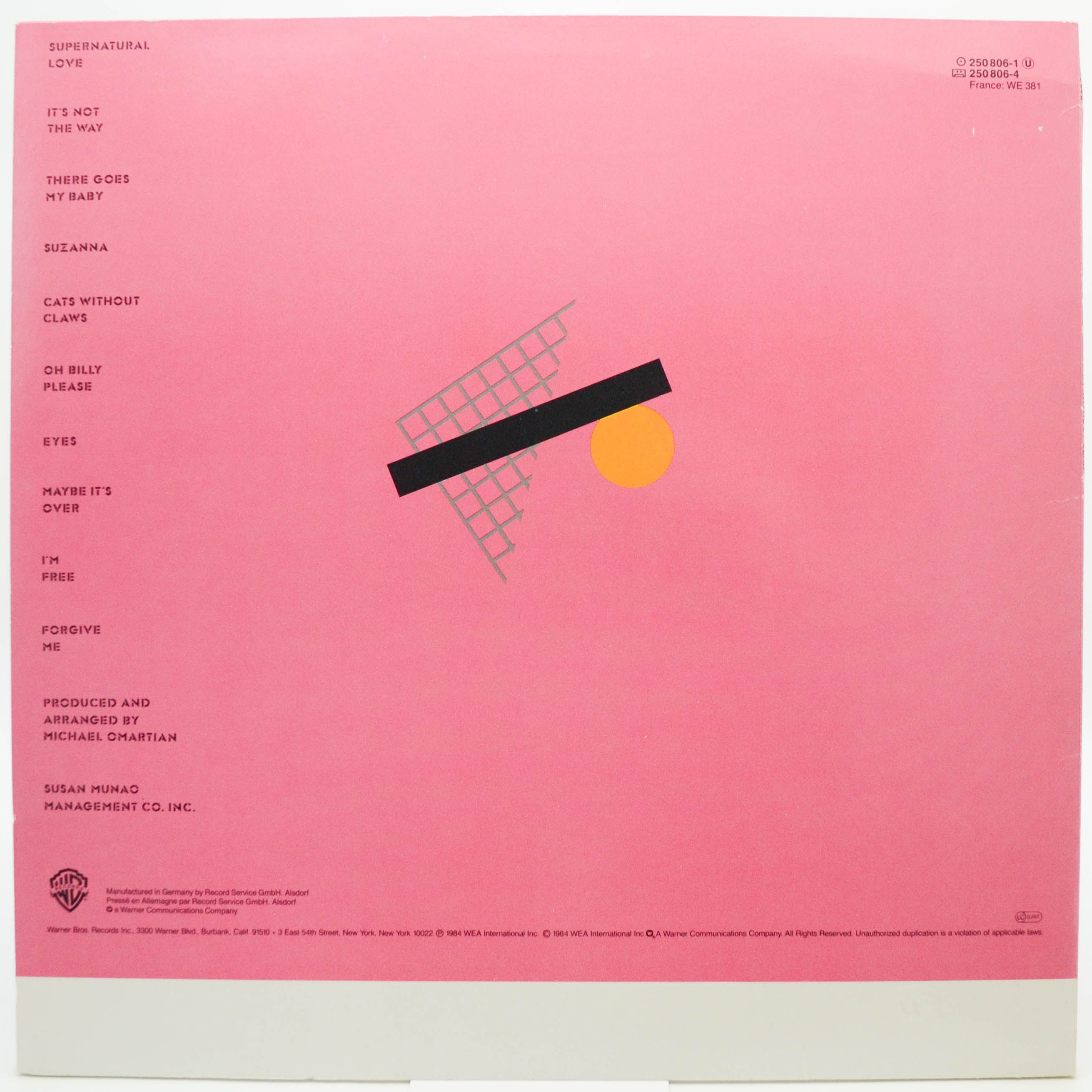 Donna Summer — Cats Without Claws, 1984